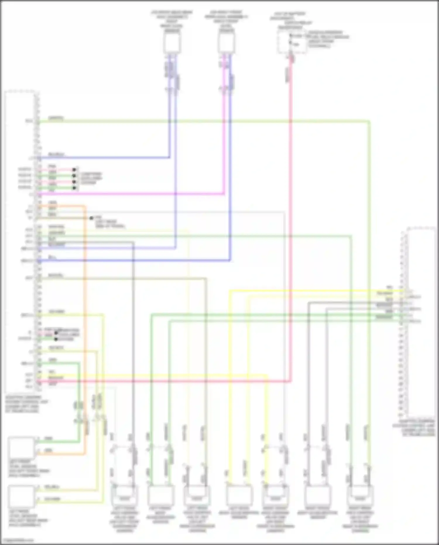 A-class Mercedes-Benz W177 (2018-2023): Electronic suspension circuit, w/ power variant uprated 2