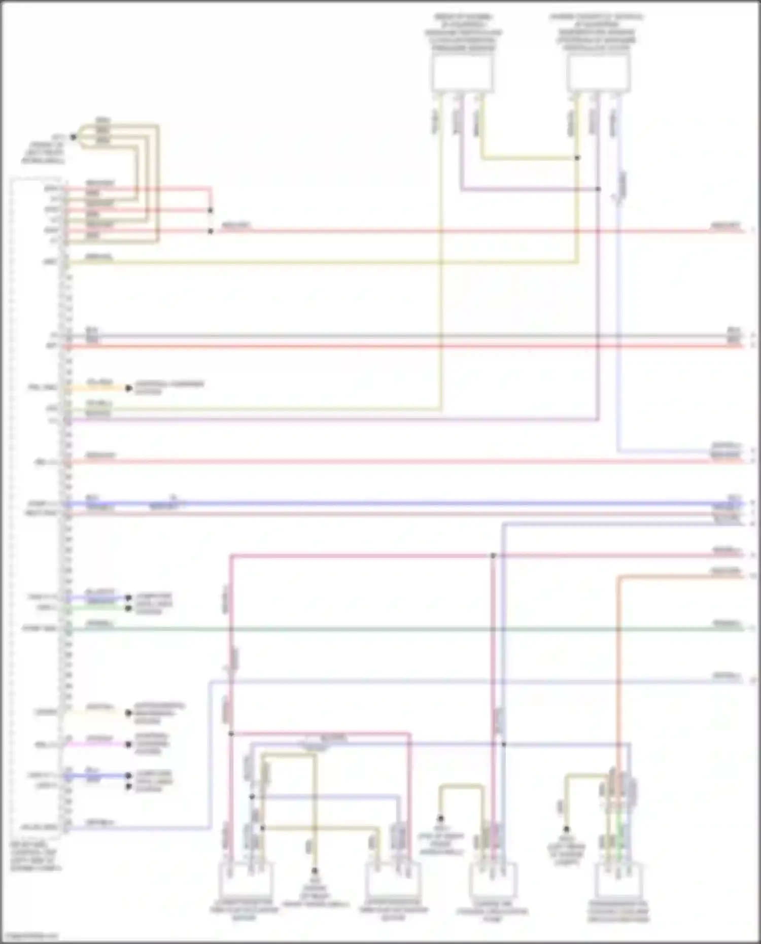 A-class Mercedes-Benz W177 (2018-2023): Wiring diagram engine performance 2.0l turbo (1 of 8)