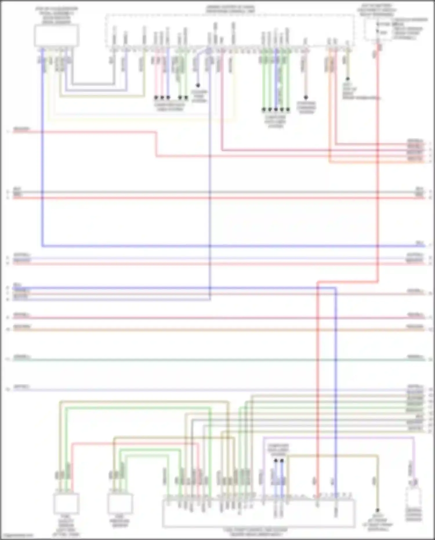 A-class Mercedes-Benz W177 (2018-2023): Wiring diagram engine performance 2.0l turbo (2 of 8)