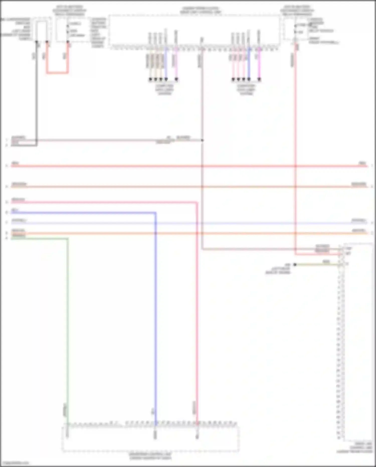 A-class Mercedes-Benz W177 (2018-2023): Wiring diagram engine performance 2.0l turbo (4 of 8)