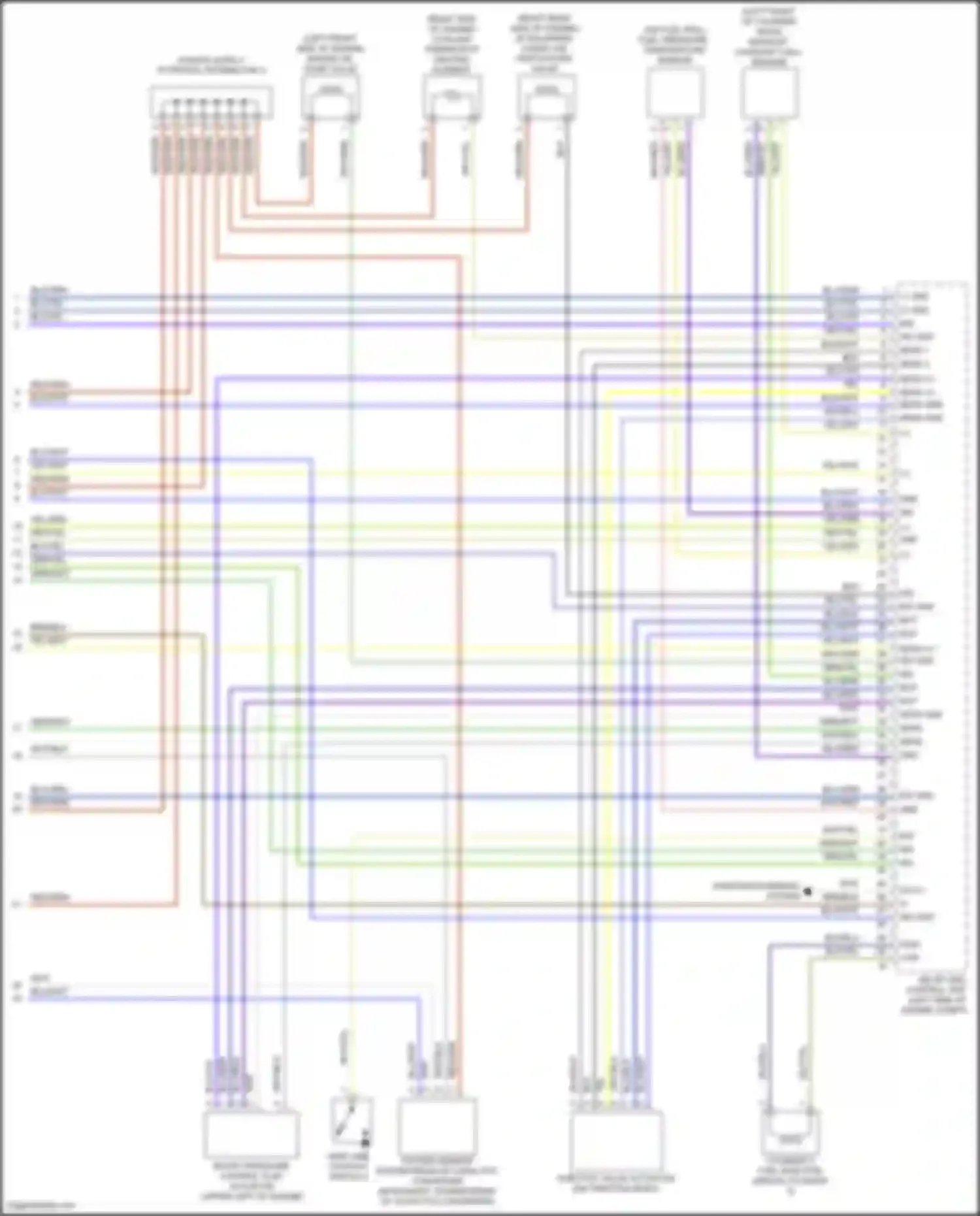 A-class Mercedes-Benz W177 (2018-2023): Wiring diagram engine performance 2.0l turbo (8 of 8)