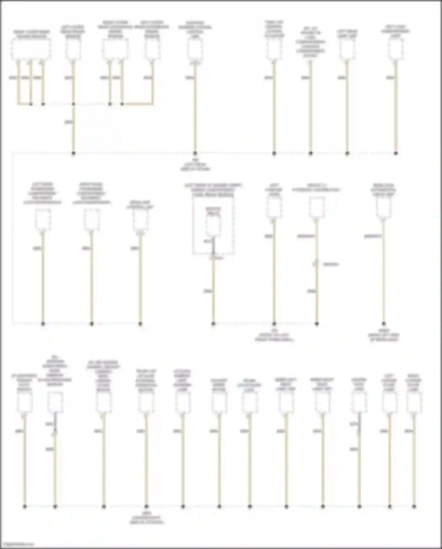 A-class Mercedes-Benz W177 (2018-2023): Ground distribution circuit (2 of 7)