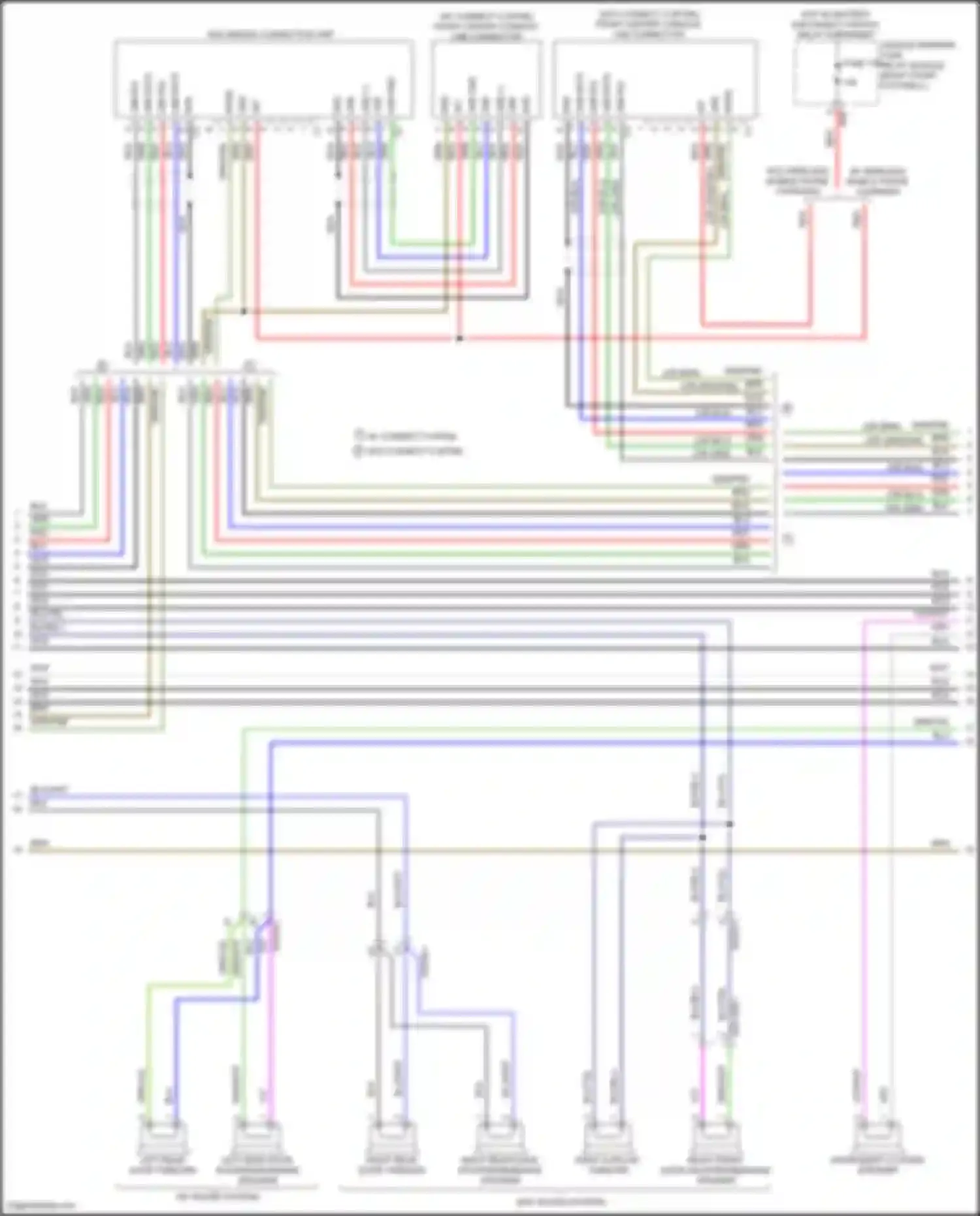 A-class Mercedes-Benz W177 (2018-2023): Comand actuation circuit (2 of 6)
