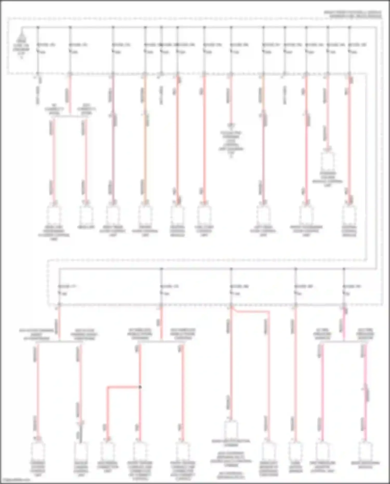 A-class Mercedes-Benz W177 (2018-2023): Power distribution circuit (3 of 7)