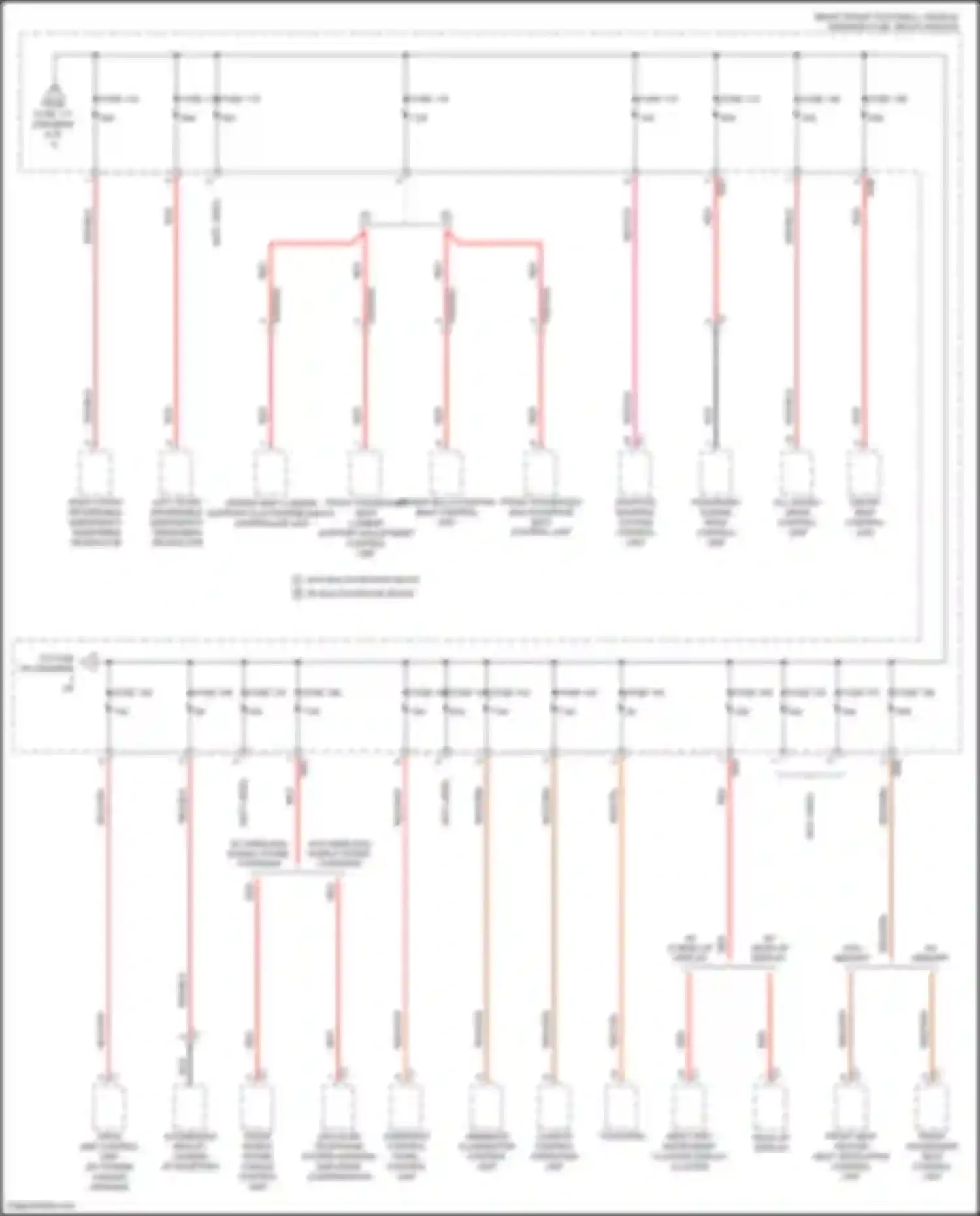 A-class Mercedes-Benz W177 (2018-2023): Power distribution circuit (5 of 7)