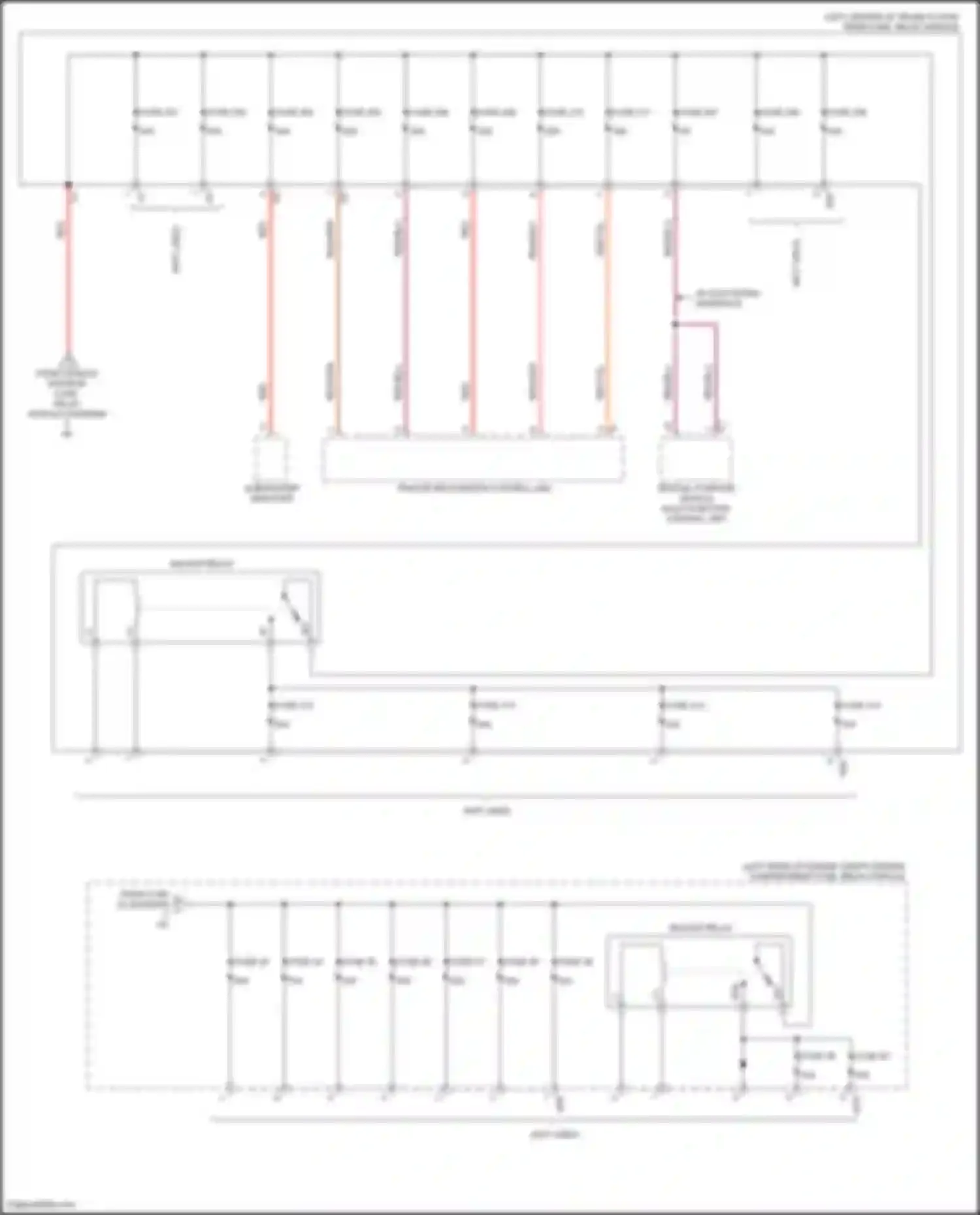A-class Mercedes-Benz W177 (2018-2023): Power distribution circuit (6 of 7)