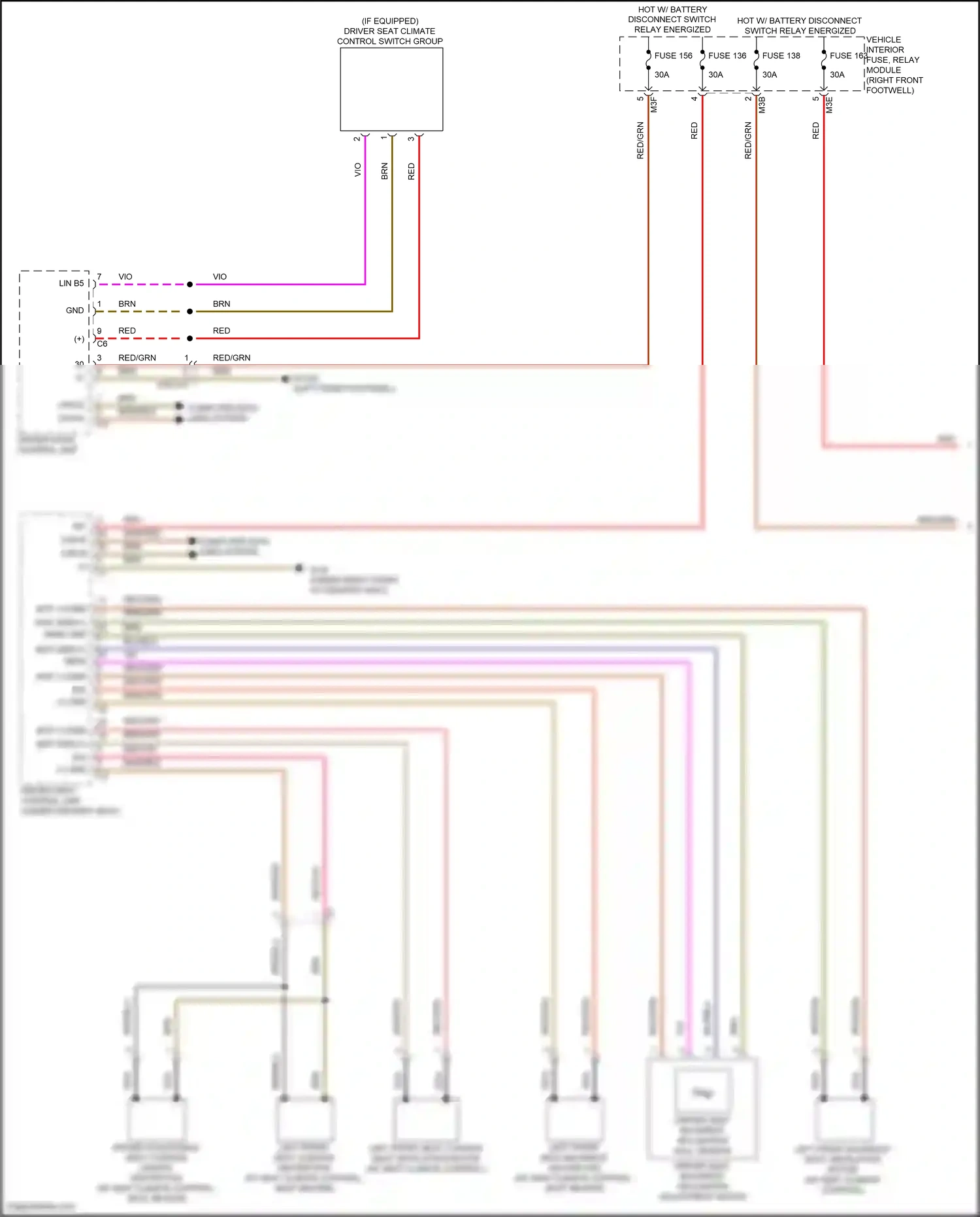 Wiring diagram computer data lines system for Mercedes-Benz A-class W177 (2018-2023) (64 of 80)