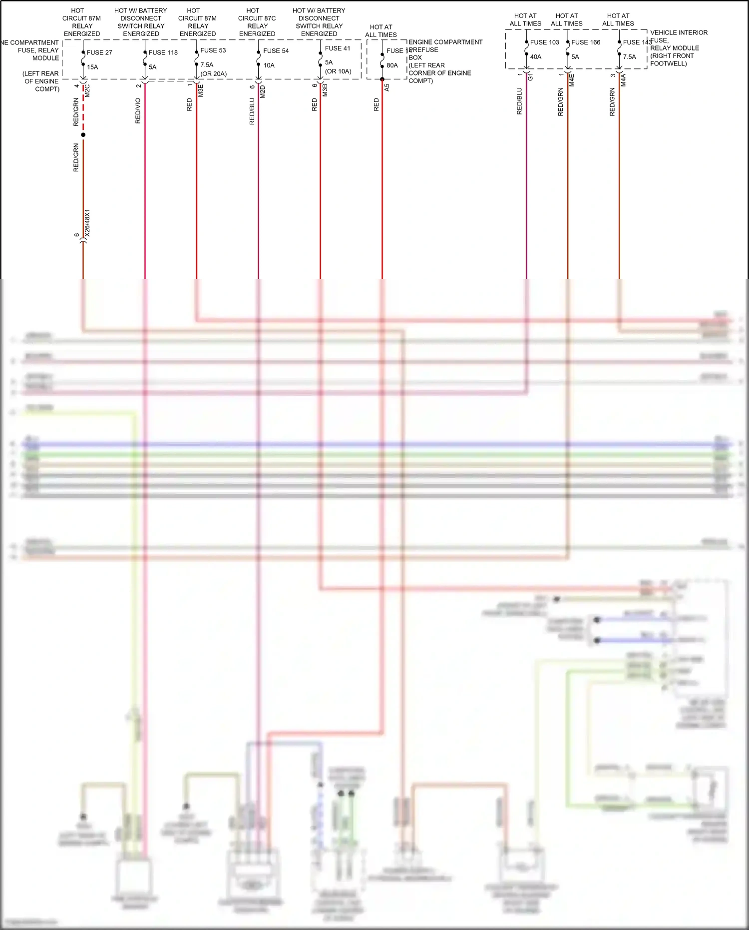 Wiring diagram computer data lines system for Mercedes-Benz A-class W177 (2018-2023) (61 of 80)