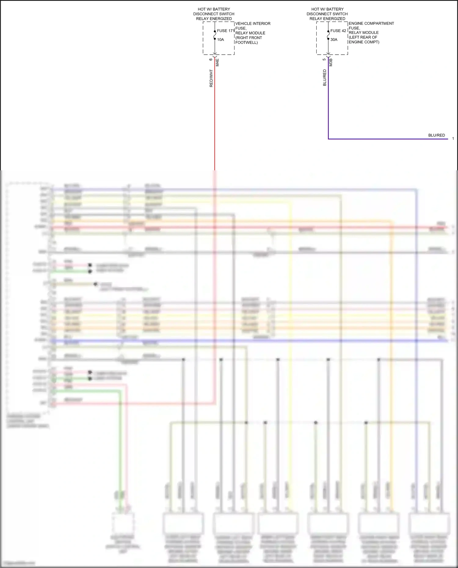 Wiring diagram flex-e bm for Mercedes-Benz A-class W177 (2018-2023) (14 of 17)