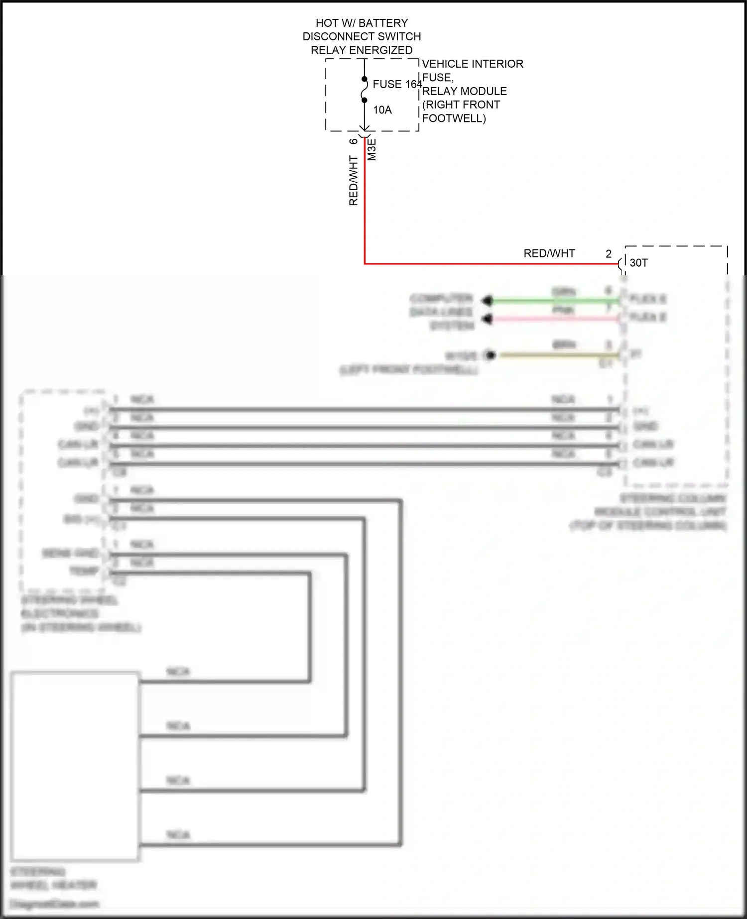 Wiring diagram flex-e bm for Mercedes-Benz A-class W177 (2018-2023) (6 of 17)