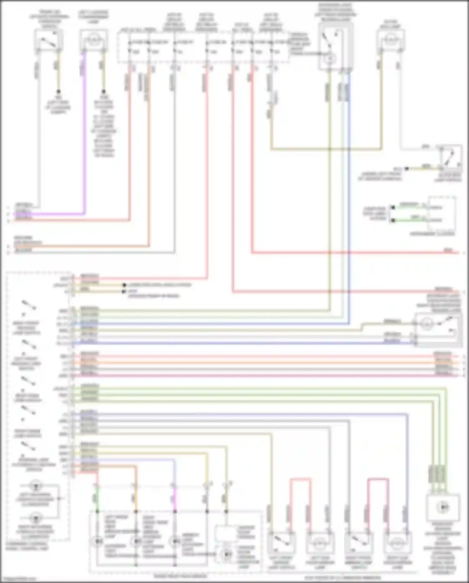 Wiring diagram computer data lines system for Mercedes-Benz B-class W246 facelift (2014-2018) (54 of 78)