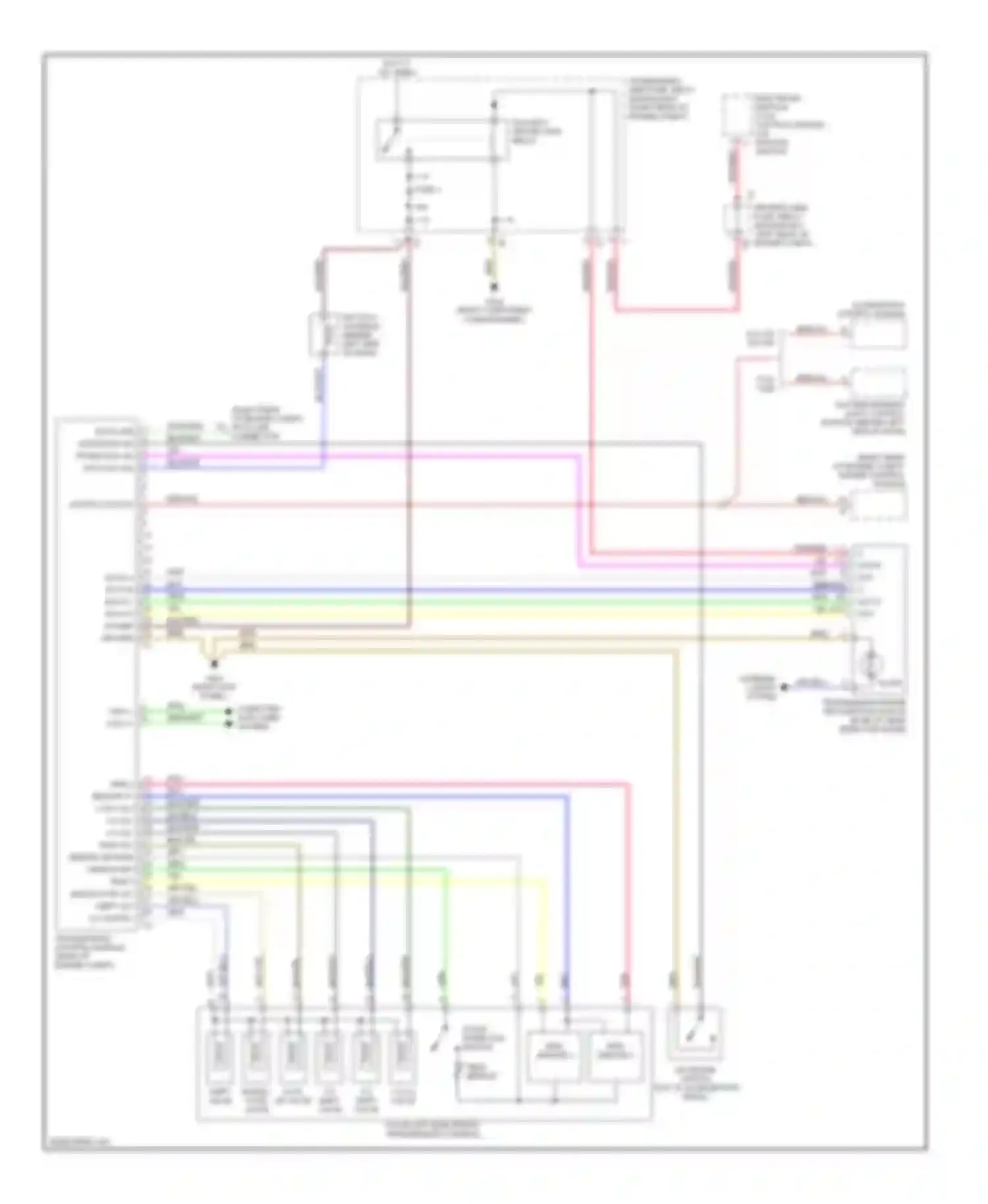 Wiring diagram 2-3 shift valve for Mercedes-Benz C-class AMG W202 facelift (1997-2000) (1 of 1)