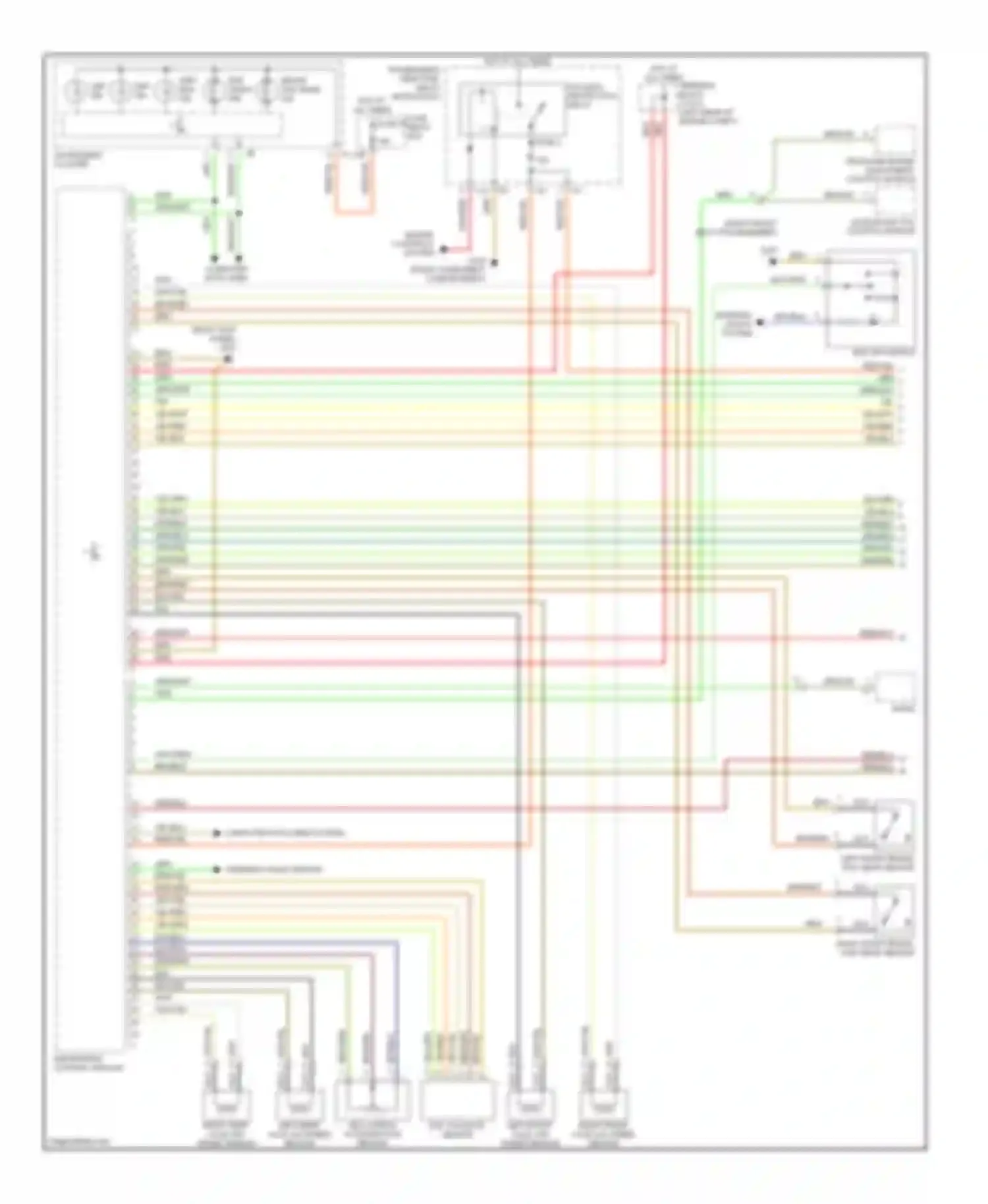 Wiring diagram fuse, relay box fuse 30 for Mercedes-Benz C-class AMG W202 facelift (1997-2000) (1 of 1)