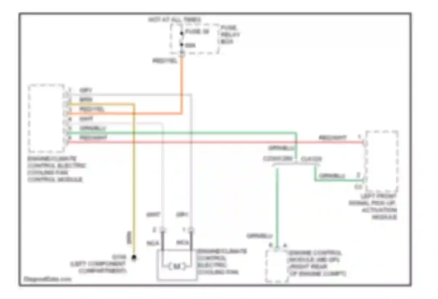 Wiring diagram gry for Mercedes-Benz C-class AMG W202 facelift (1997-2000) (5 of 30)