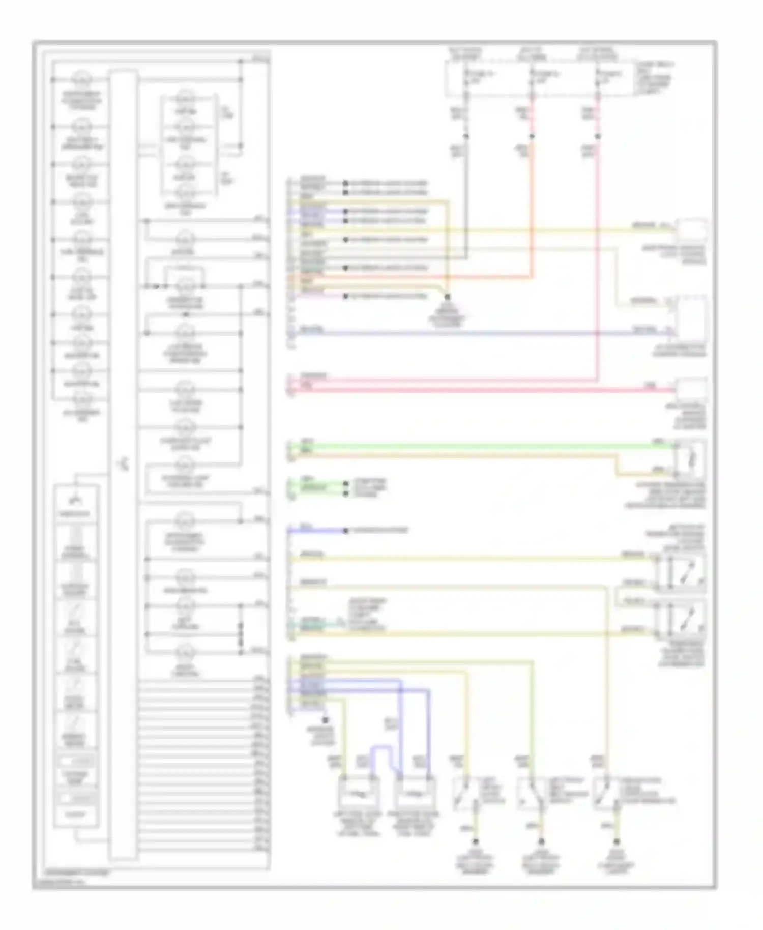 Wiring diagram gry for Mercedes-Benz C-class AMG W202 facelift (1997-2000) (15 of 30)
