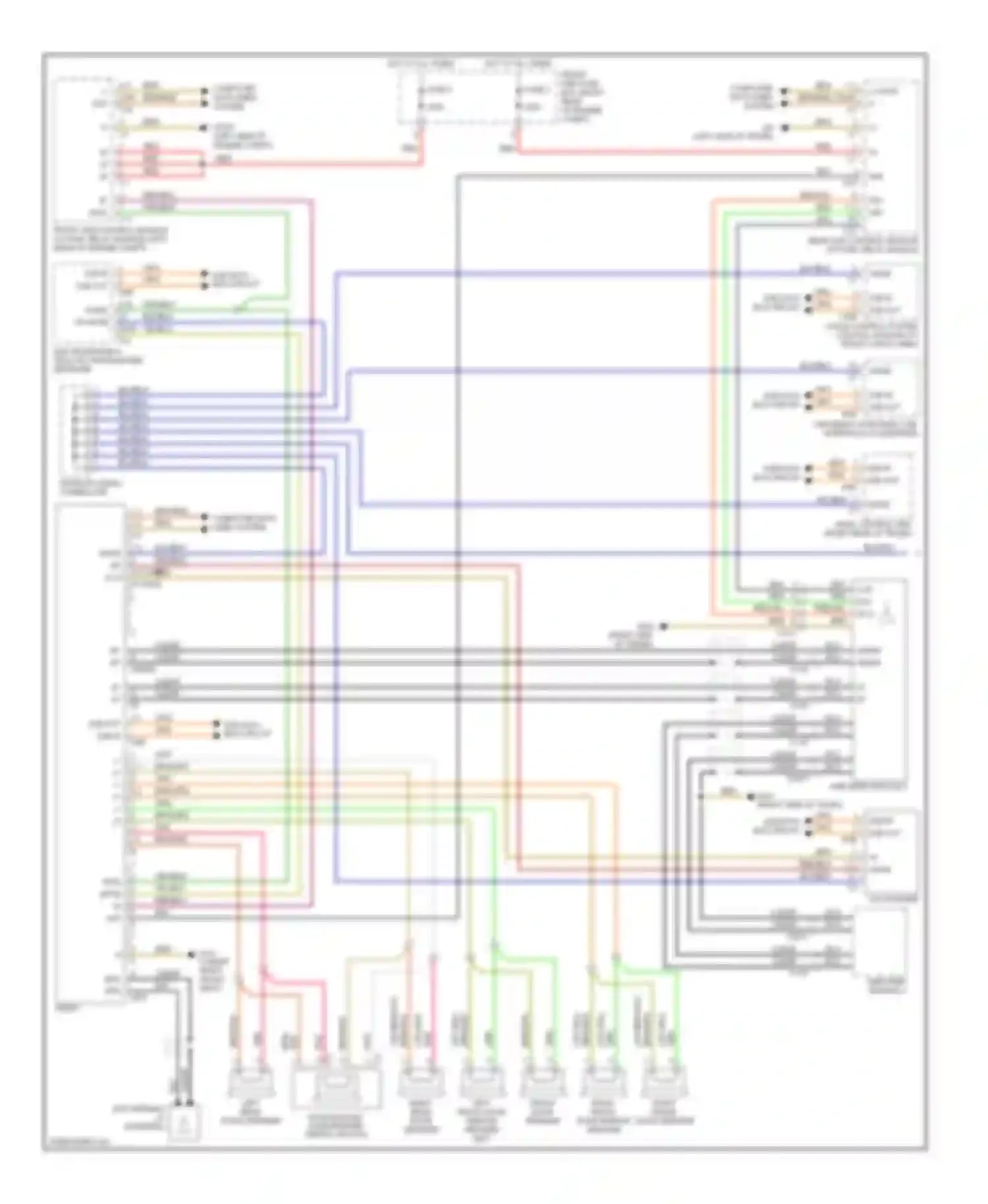 Wiring diagram fuse 4 for Mercedes-Benz C-class AMG W203/S203/CL203 facelift (2004-2007) (18 of 28)