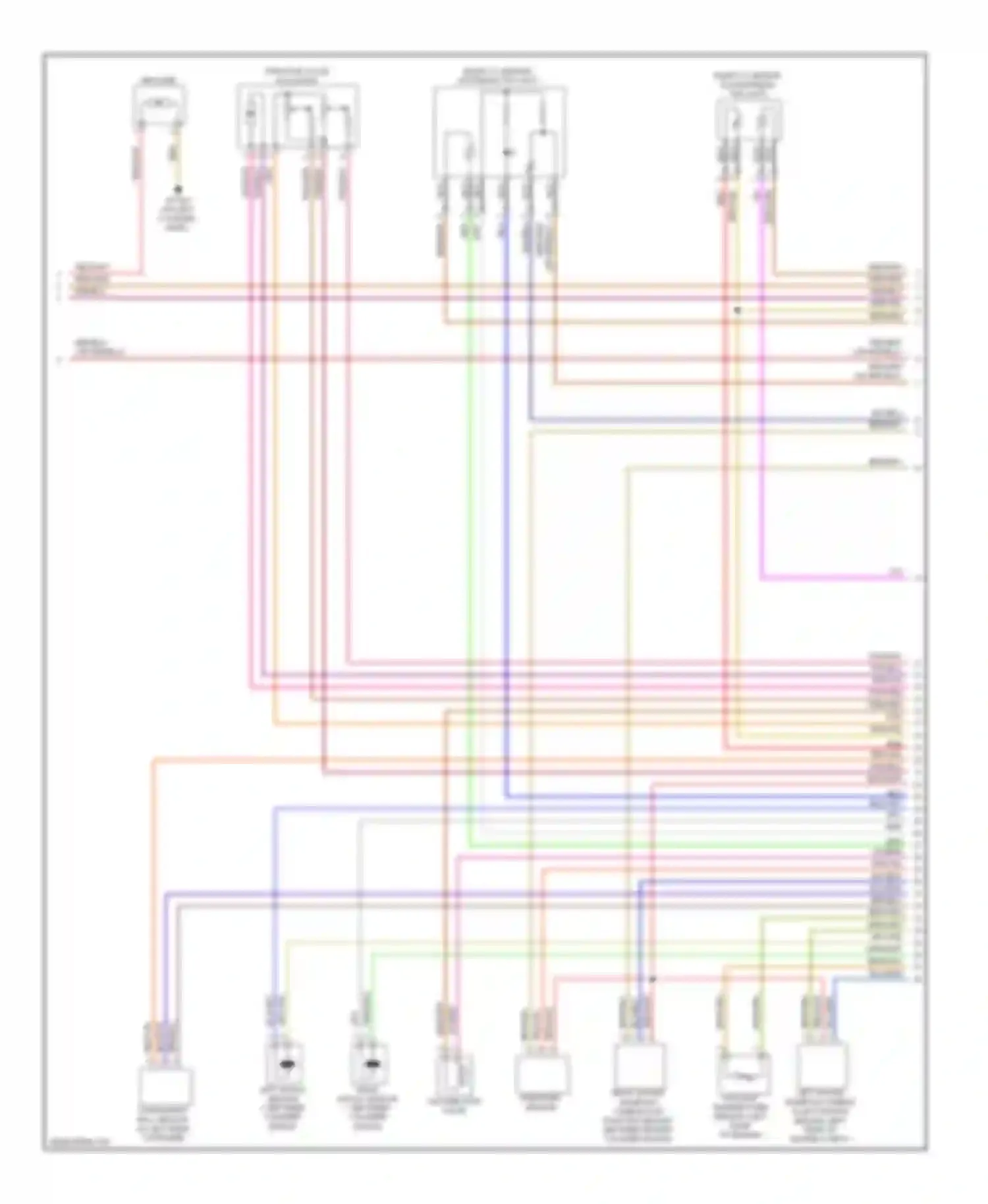 C-class Mercedes-Benz W203/S203/CL203 facelift (2004-2008): Wiring diagram engine performance 3.0l (2 of 4)