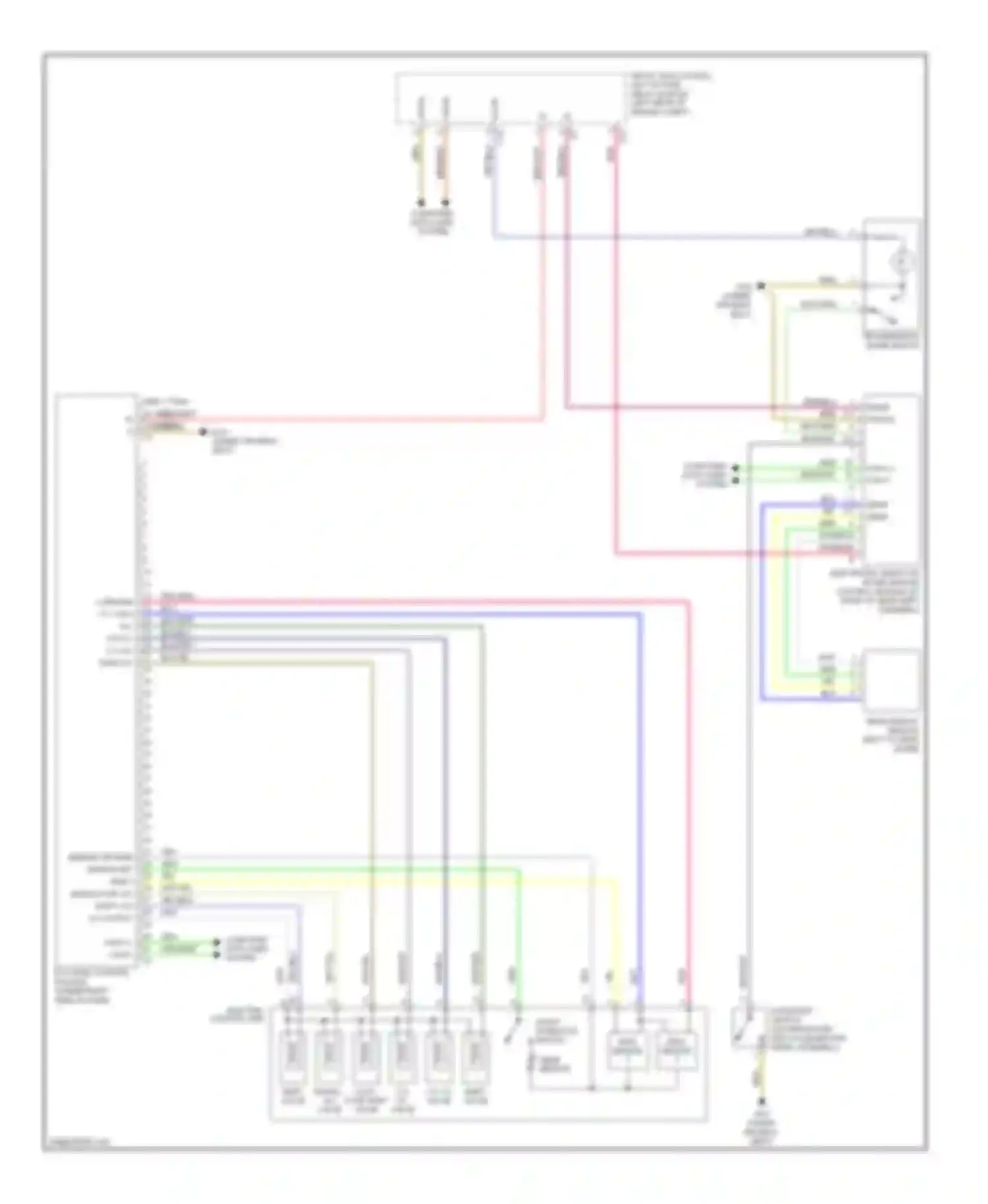 C-class Mercedes-Benz W203/S203/CL203 facelift (2004-2008): Transmission circuit, 5 speed a/t