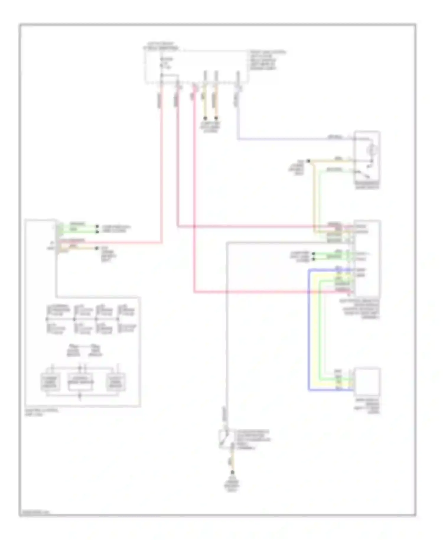 C-class Mercedes-Benz W203/S203/CL203 facelift (2004-2008): Transmission circuit, 7 speed a/t