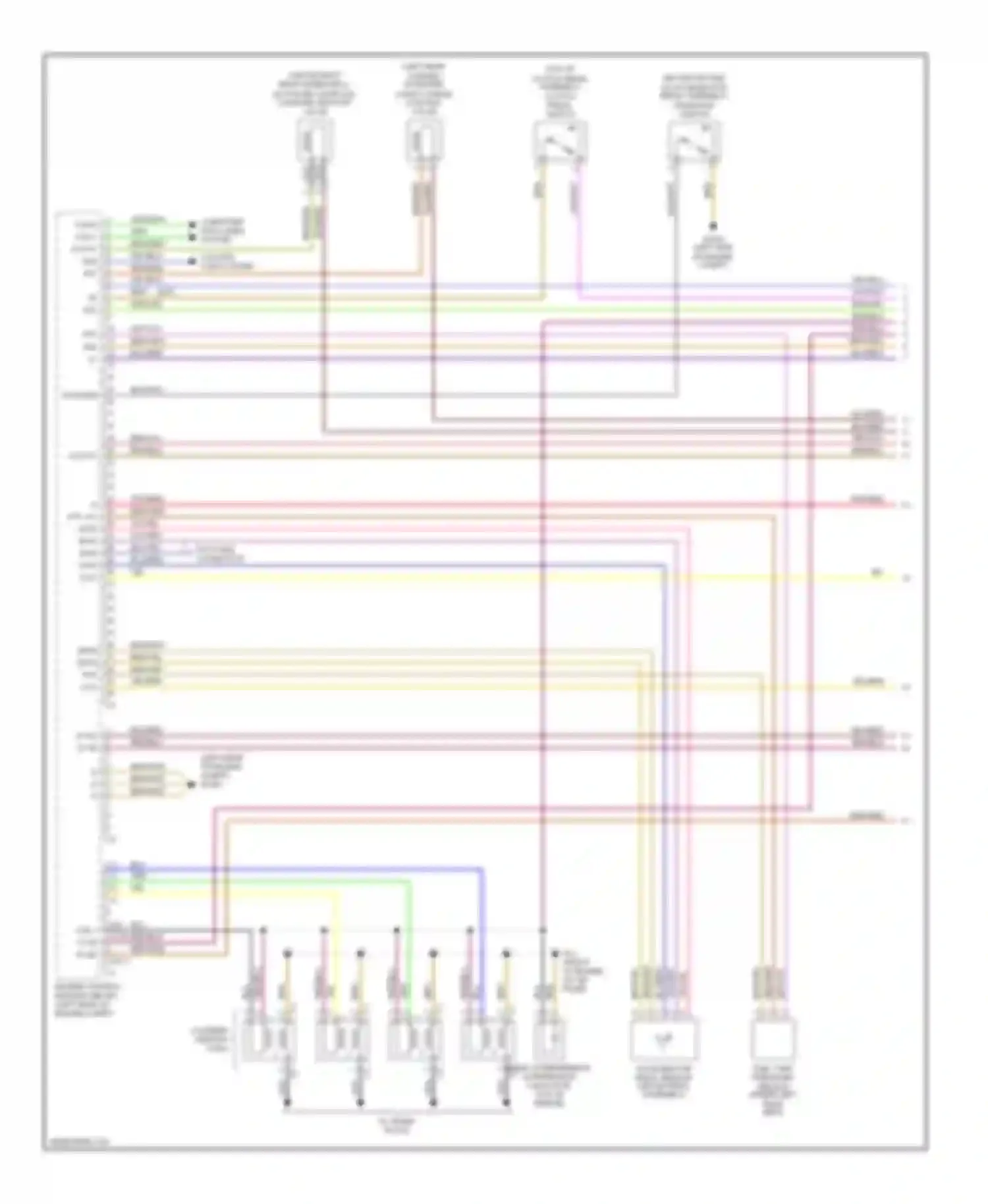 C-class Mercedes-Benz W203/S203/CL203 (2000-2004): Wiring diagram engine performance 2.3l (1 of 3)