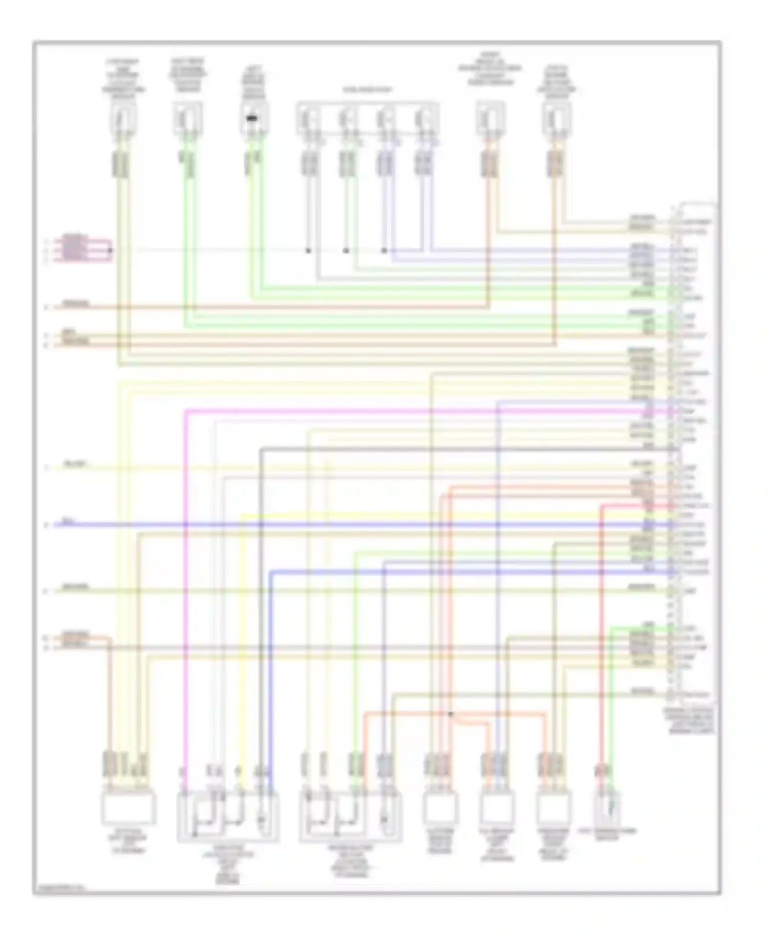 C-class AMG Mercedes-Benz W203/S203/CL203 (2001-2004): Wiring diagram engine performance 2.3l (3 of 3)
