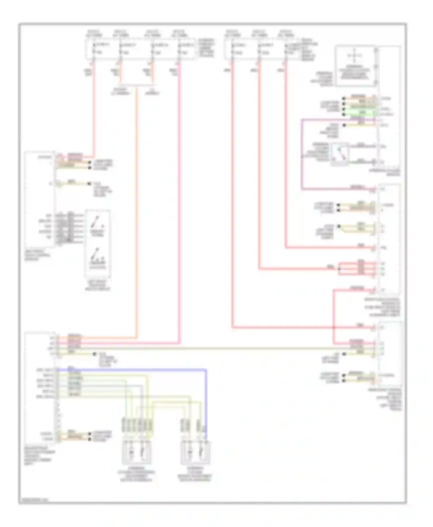 C-class AMG Mercedes-Benz W203/S203/CL203 (2001-2004): Steering column memory circuit, late production