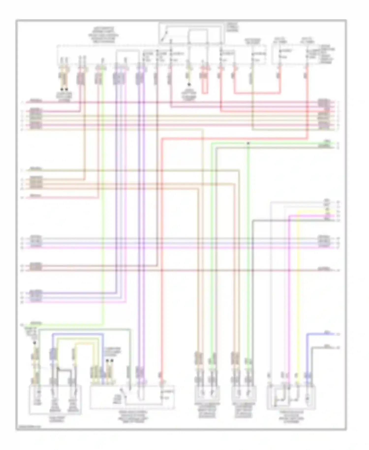 Wiring diagram blk/brn for Mercedes-Benz C-class AMG W203/S203/CL203 (2001-2004) (7 of 10)