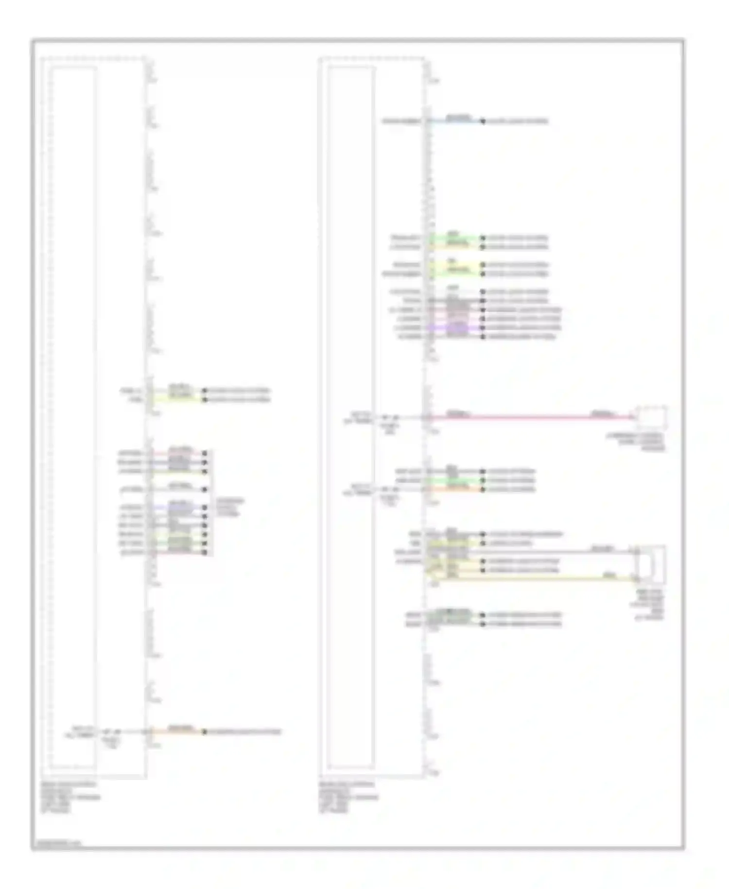 Wiring diagram blk/grn for Mercedes-Benz C-class AMG W203/S203/CL203 (2001-2004) (9 of 21)