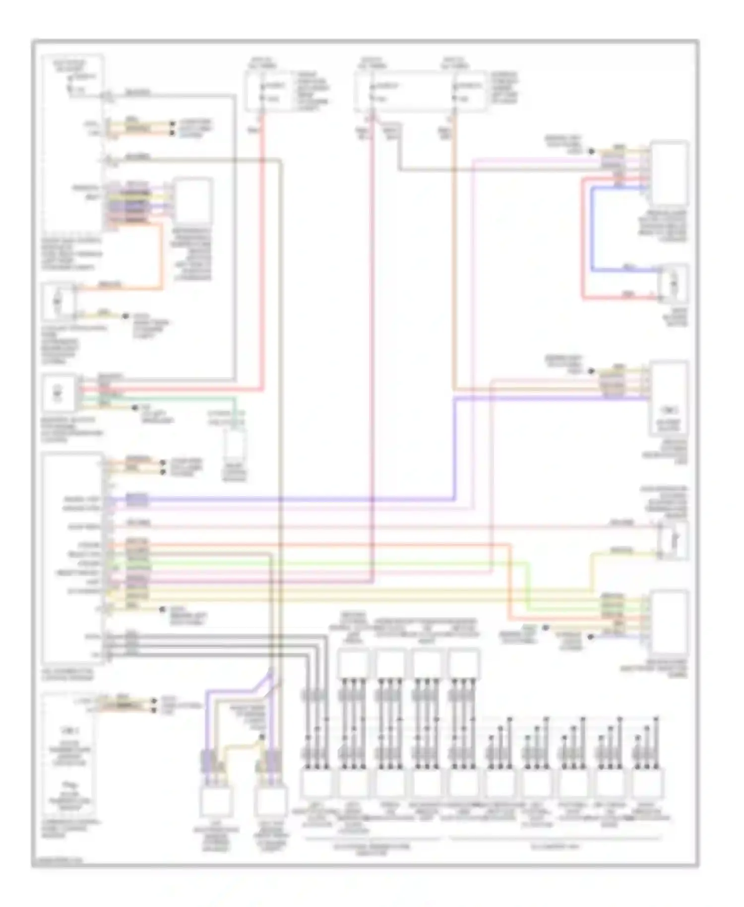 Wiring diagram red/wht for Mercedes-Benz C-class AMG W203/S203/CL203 (2001-2004) (4 of 23)