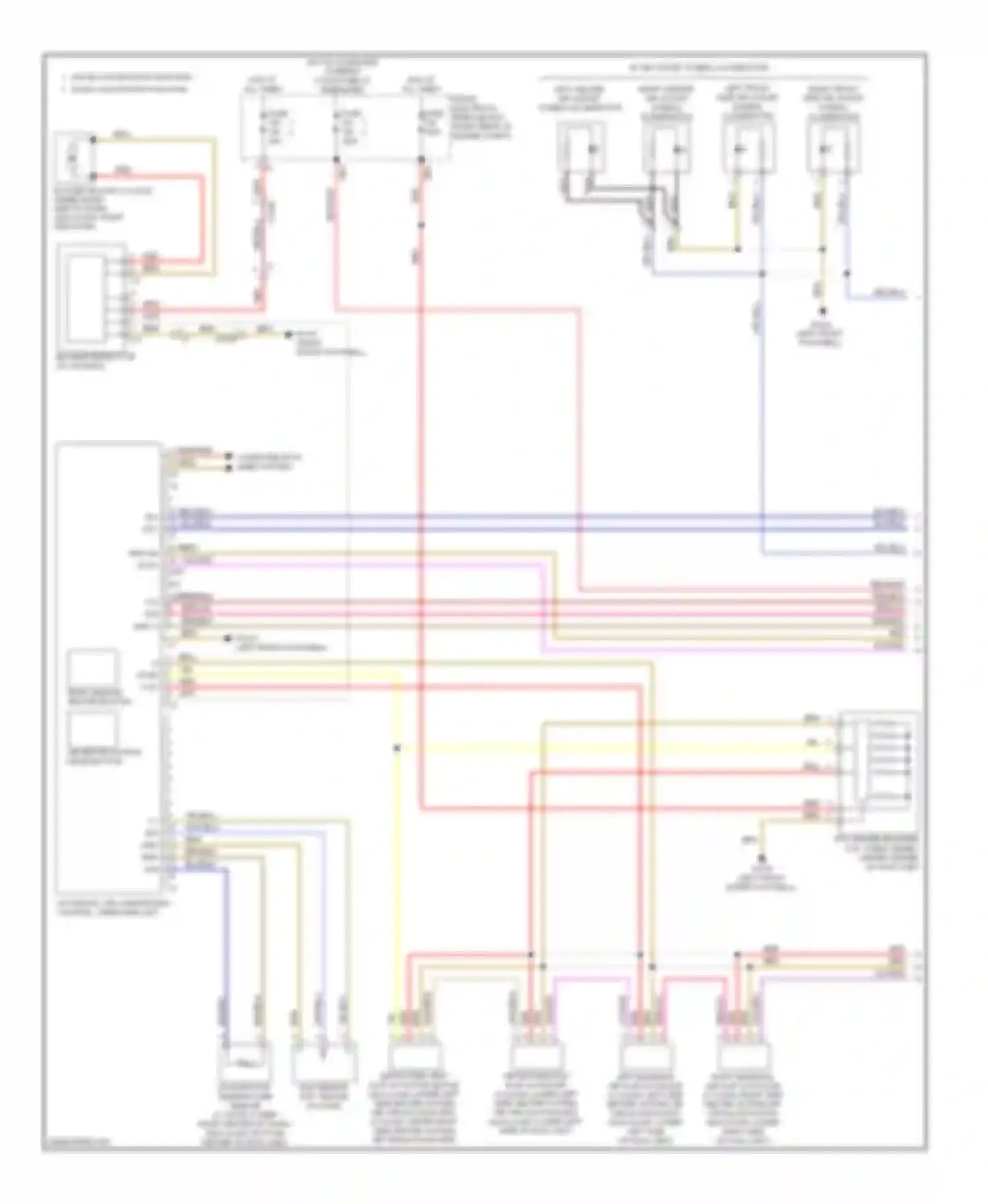 C-class Mercedes-Benz W204/S204/С204 facelift (2011-2015): Automatic a/c circuit, without thermotronic (1 of 2)