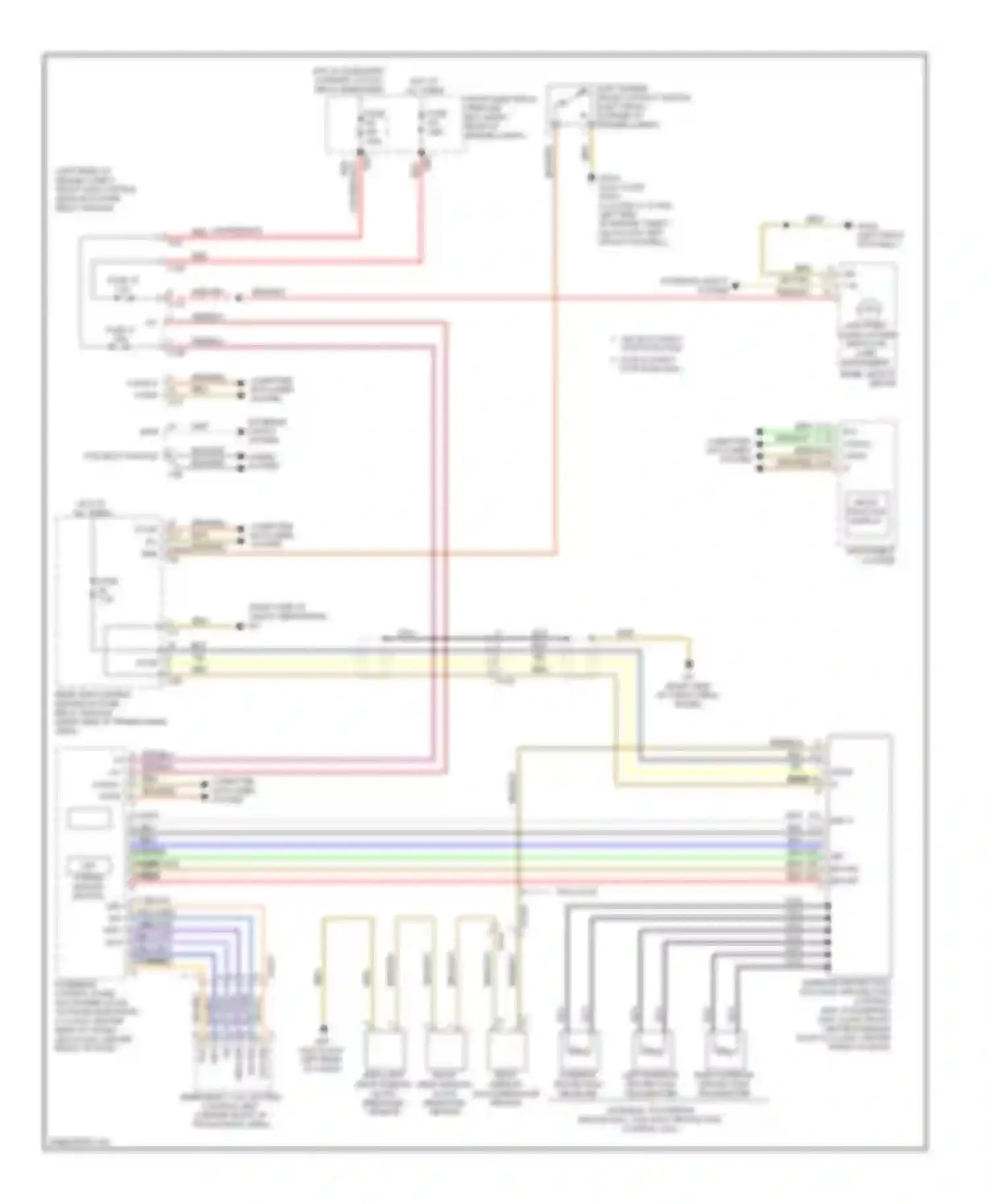 C-class Mercedes-Benz W204/S204/С204 facelift (2011-2015): Anti-theft circuit
