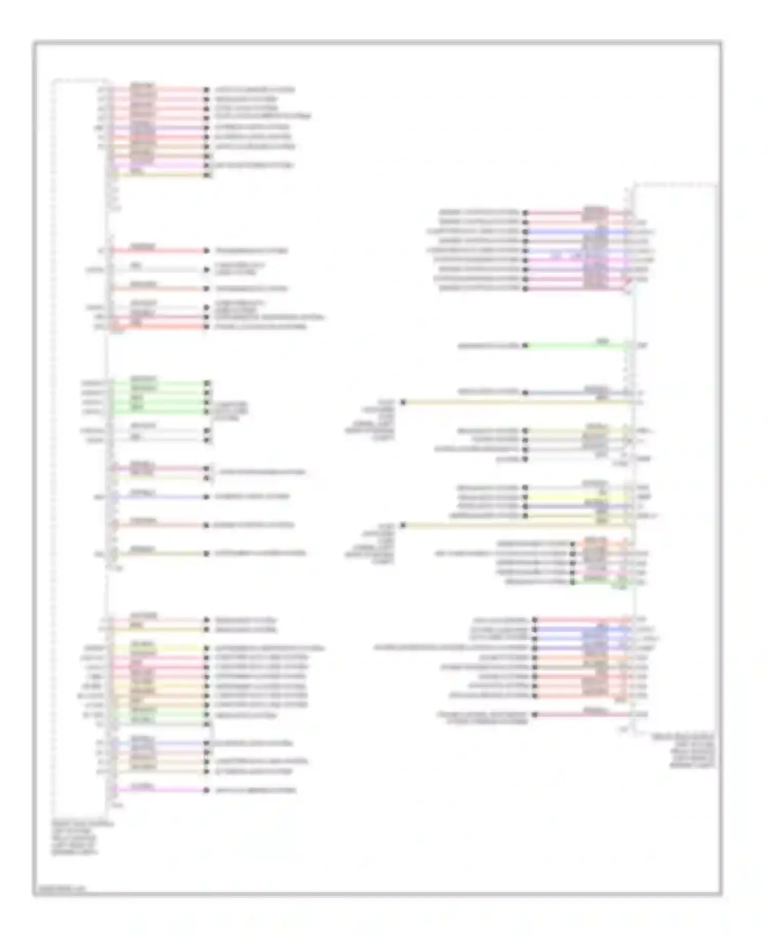 C-class Mercedes-Benz W204/S204/С204 facelift (2011-2015): Front sam control module circuit (2 of 2)