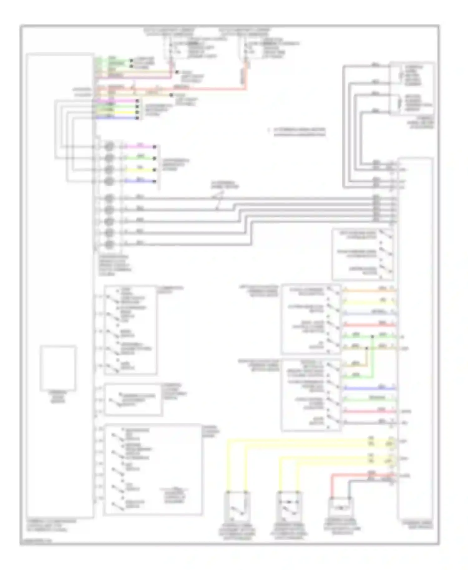 C-class Mercedes-Benz W204/S204/С204 facelift (2011-2015): Power steering column circuit