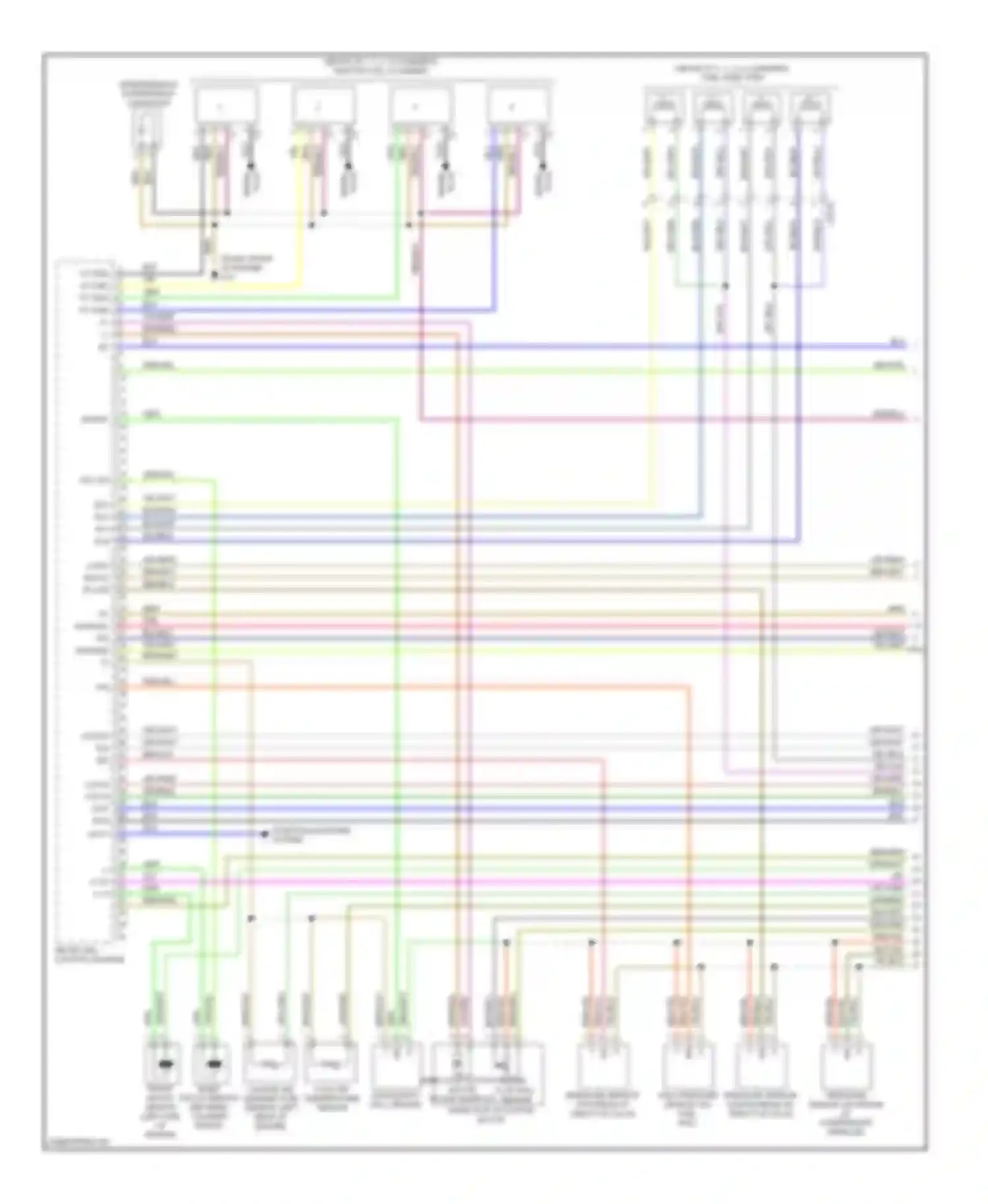 C-class Mercedes-Benz W204/S204/С204 facelift (2011-2015): Wiring diagram engine performance 1.8l turbo (1 of 4)