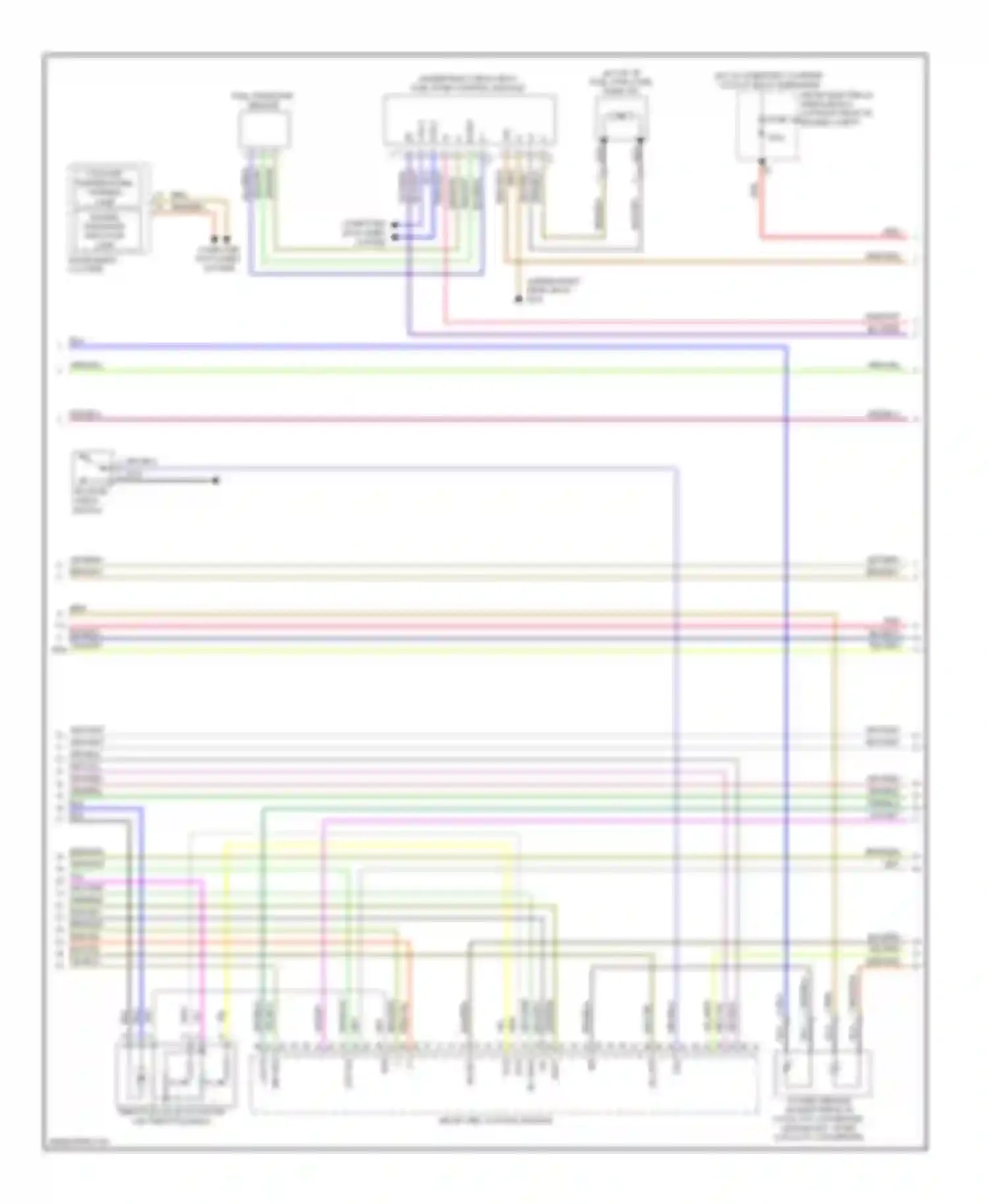 C-class Mercedes-Benz W204/S204/С204 facelift (2011-2015): Wiring diagram engine performance 1.8l turbo (2 of 4)