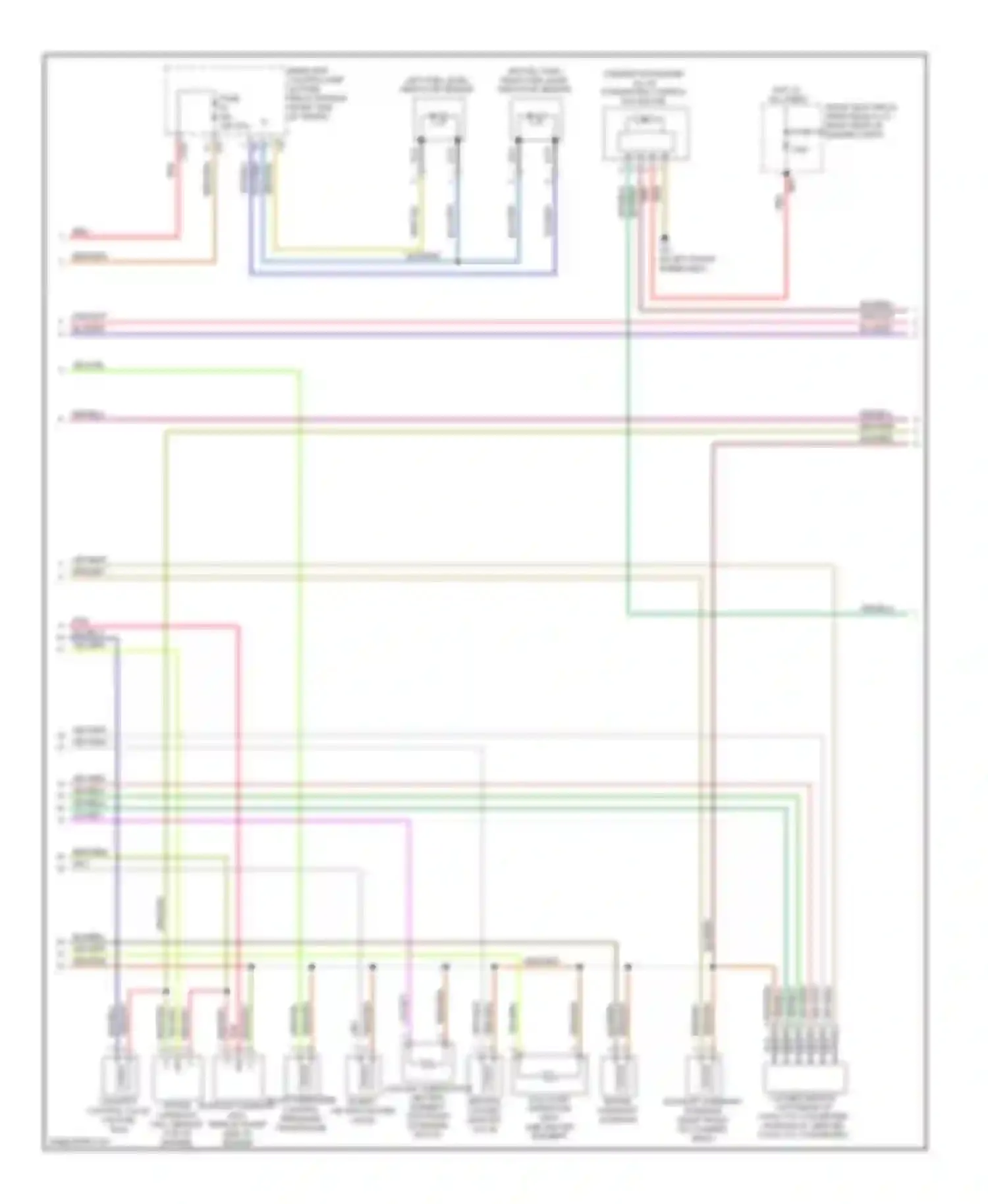 C-class Mercedes-Benz W204/S204/С204 facelift (2011-2015): Wiring diagram engine performance 1.8l turbo (3 of 4)