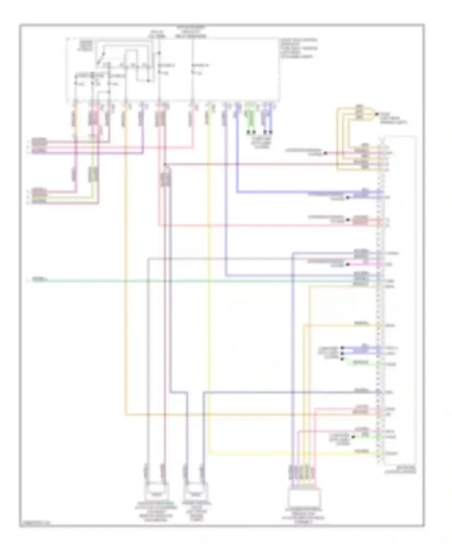 C-class Mercedes-Benz W204/S204/С204 facelift (2011-2015): Wiring diagram engine performance 1.8l turbo (4 of 4)