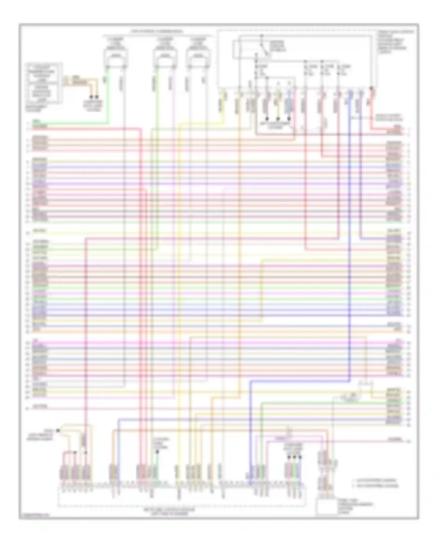 C-class Mercedes-Benz W204/S204/С204 facelift (2011-2015): Wiring diagram engine performance 3.5l (2 of 6)