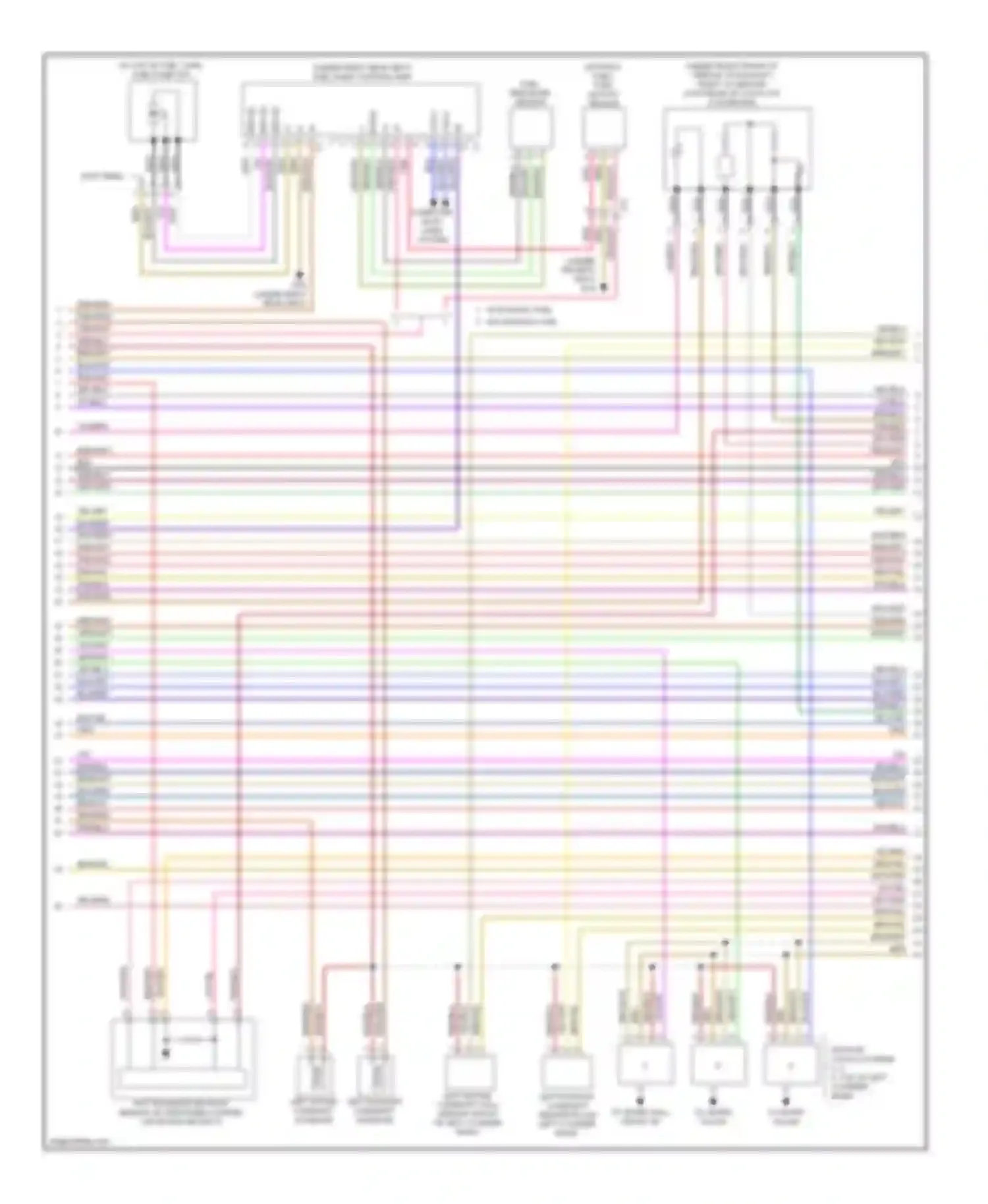 C-class Mercedes-Benz W204/S204/С204 facelift (2011-2015): Wiring diagram engine performance 3.5l (4 of 6)