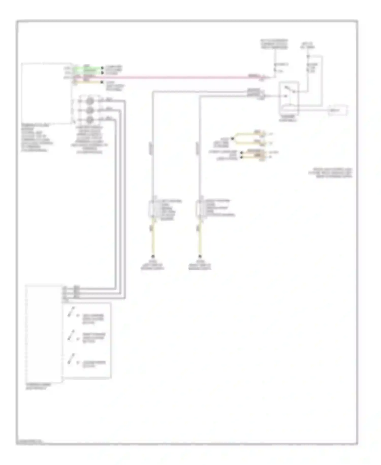 C-class Mercedes-Benz W204/S204/С204 facelift (2011-2015): Horn circuit