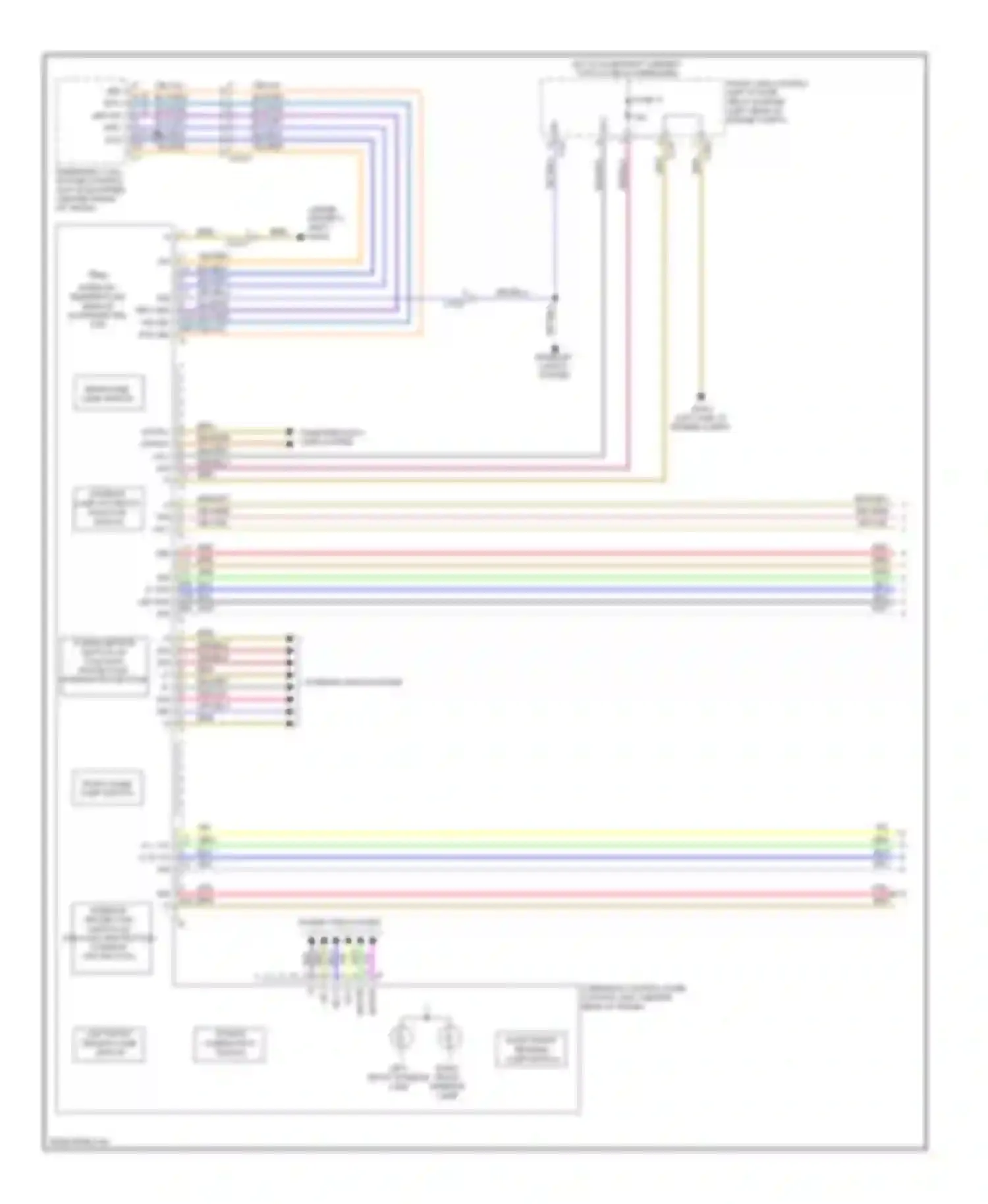 C-class Mercedes-Benz W204/S204/С204 facelift (2011-2015): Overhead console circuit, with sunroof (1 of 2)