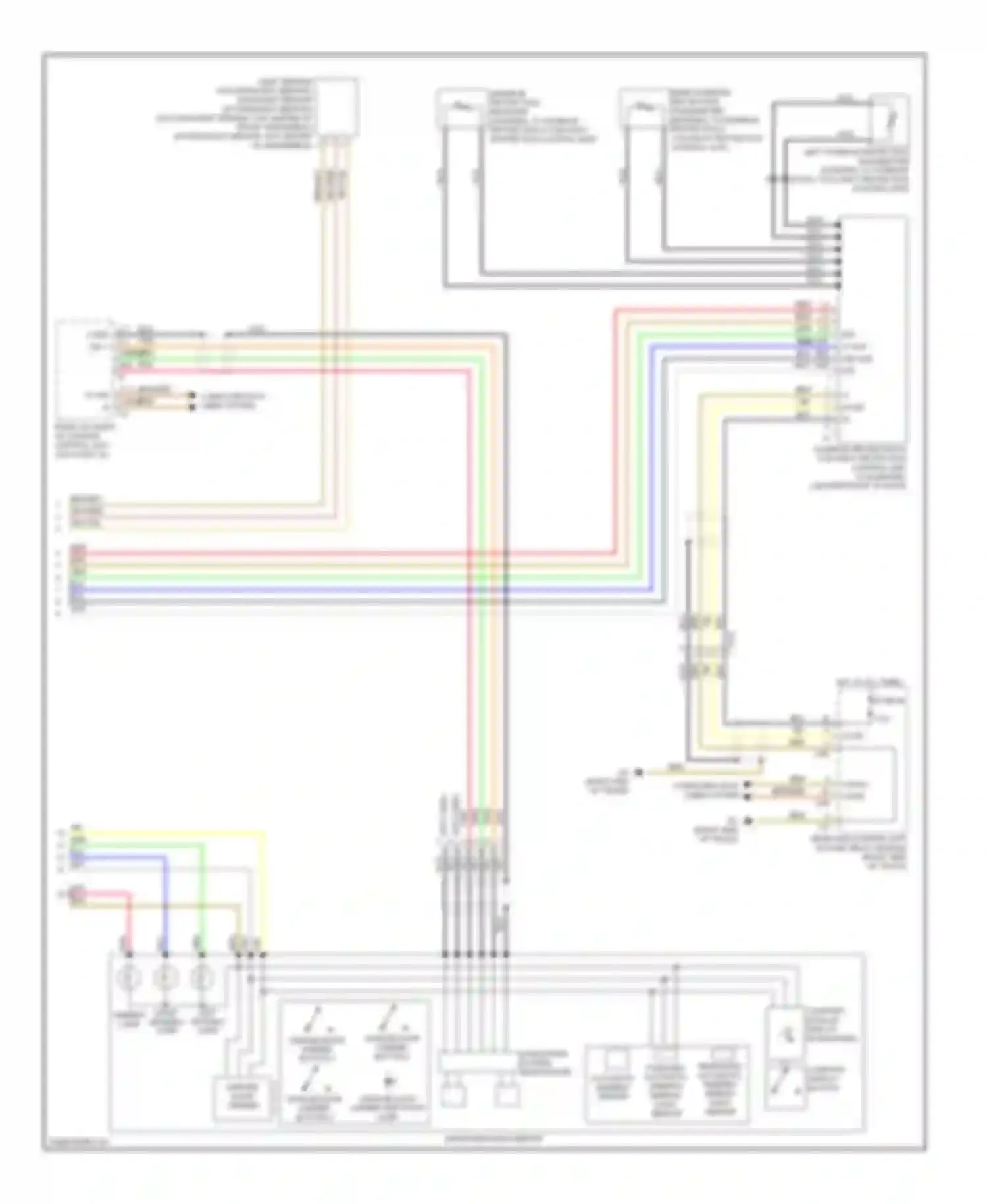 C-class Mercedes-Benz W204/S204/С204 facelift (2011-2015): Overhead console circuit, with sunroof (2 of 2)