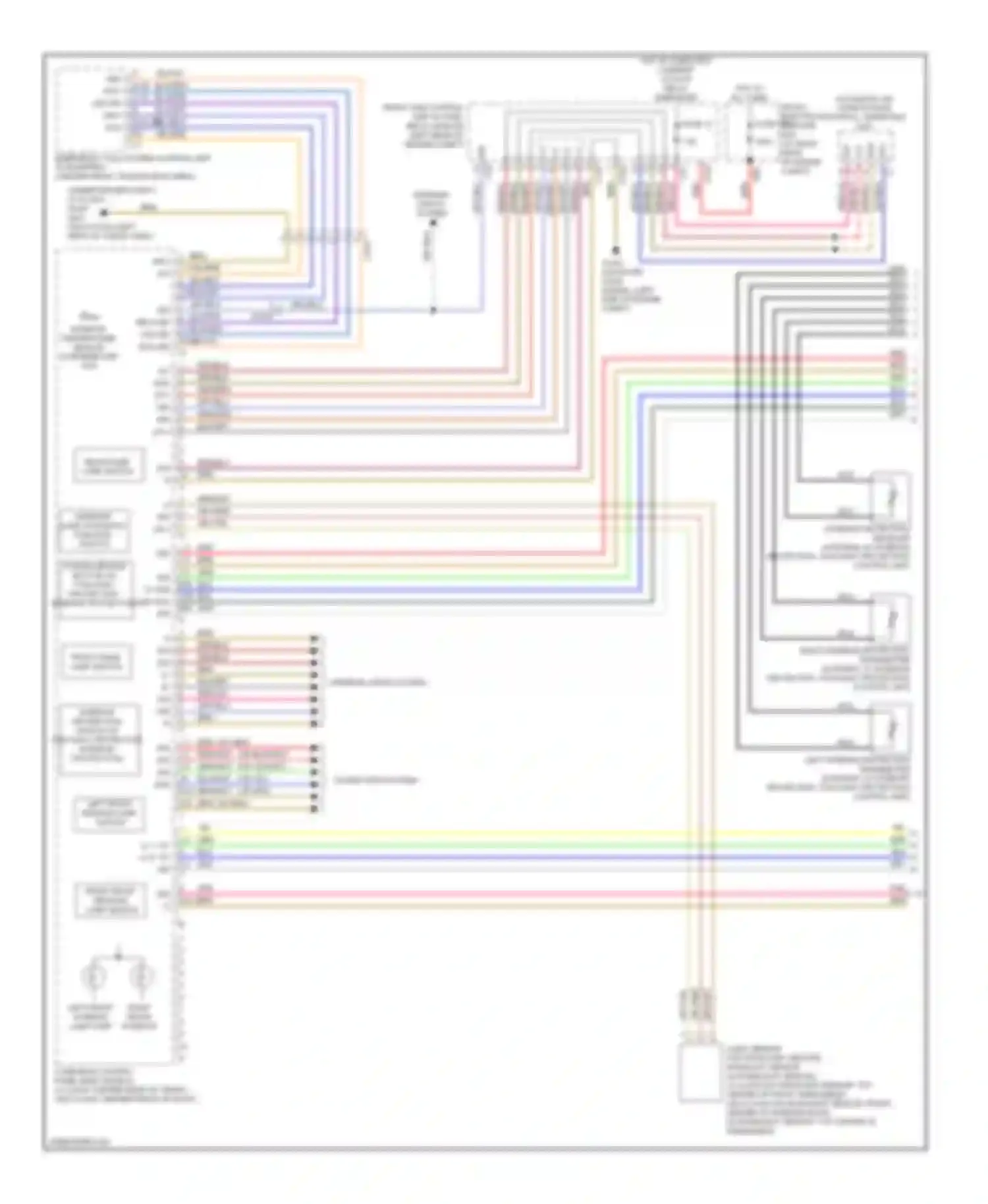C-class Mercedes-Benz W204/S204/С204 facelift (2011-2015): Overhead console circuit, without sunroof (1 of 2)