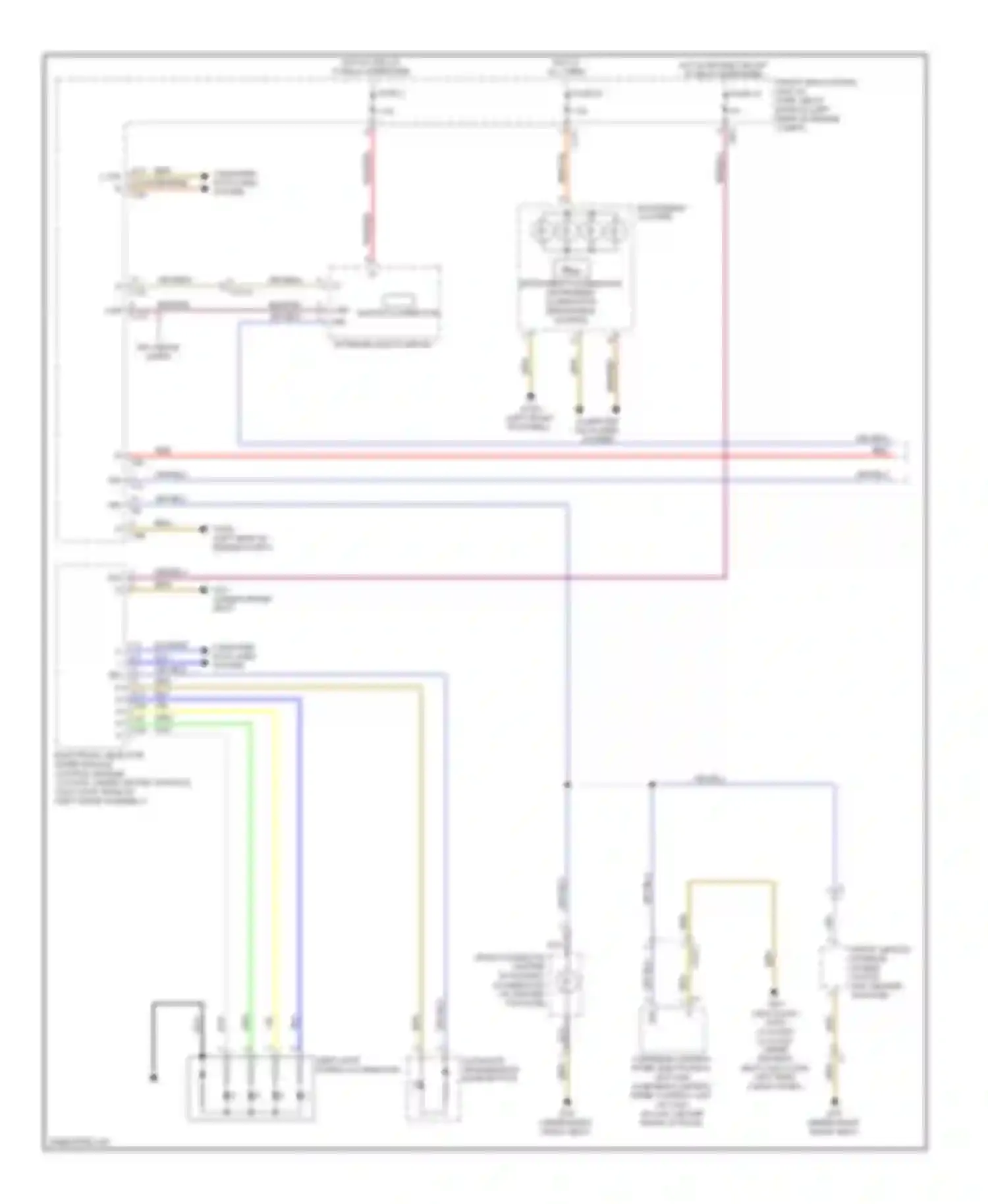 C-class Mercedes-Benz W204/S204/С204 facelift (2011-2015): Instrument illumination circuit (1 of 2)