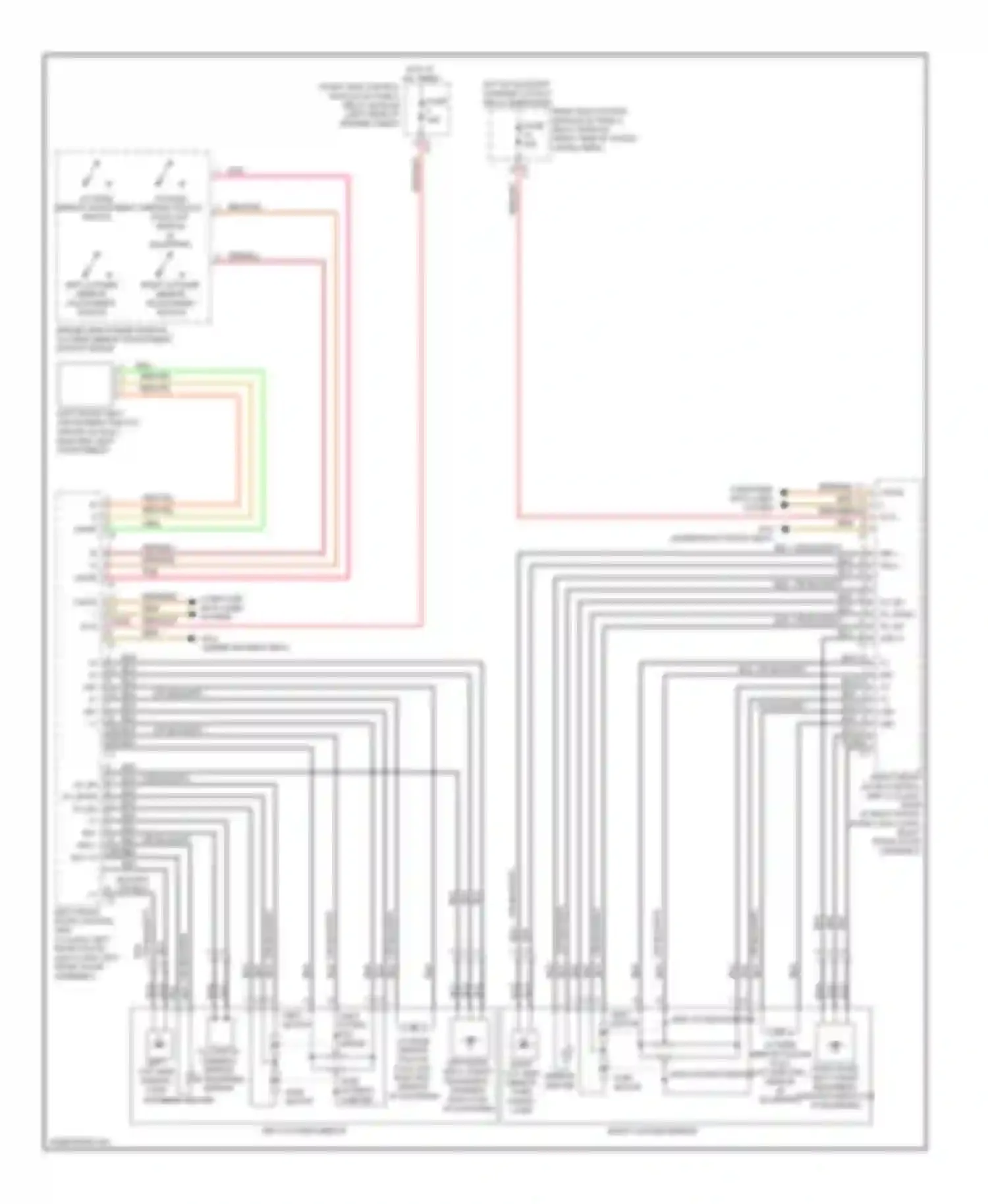 C-class Mercedes-Benz W204/S204/С204 facelift (2011-2015): Memory mirrors circuit