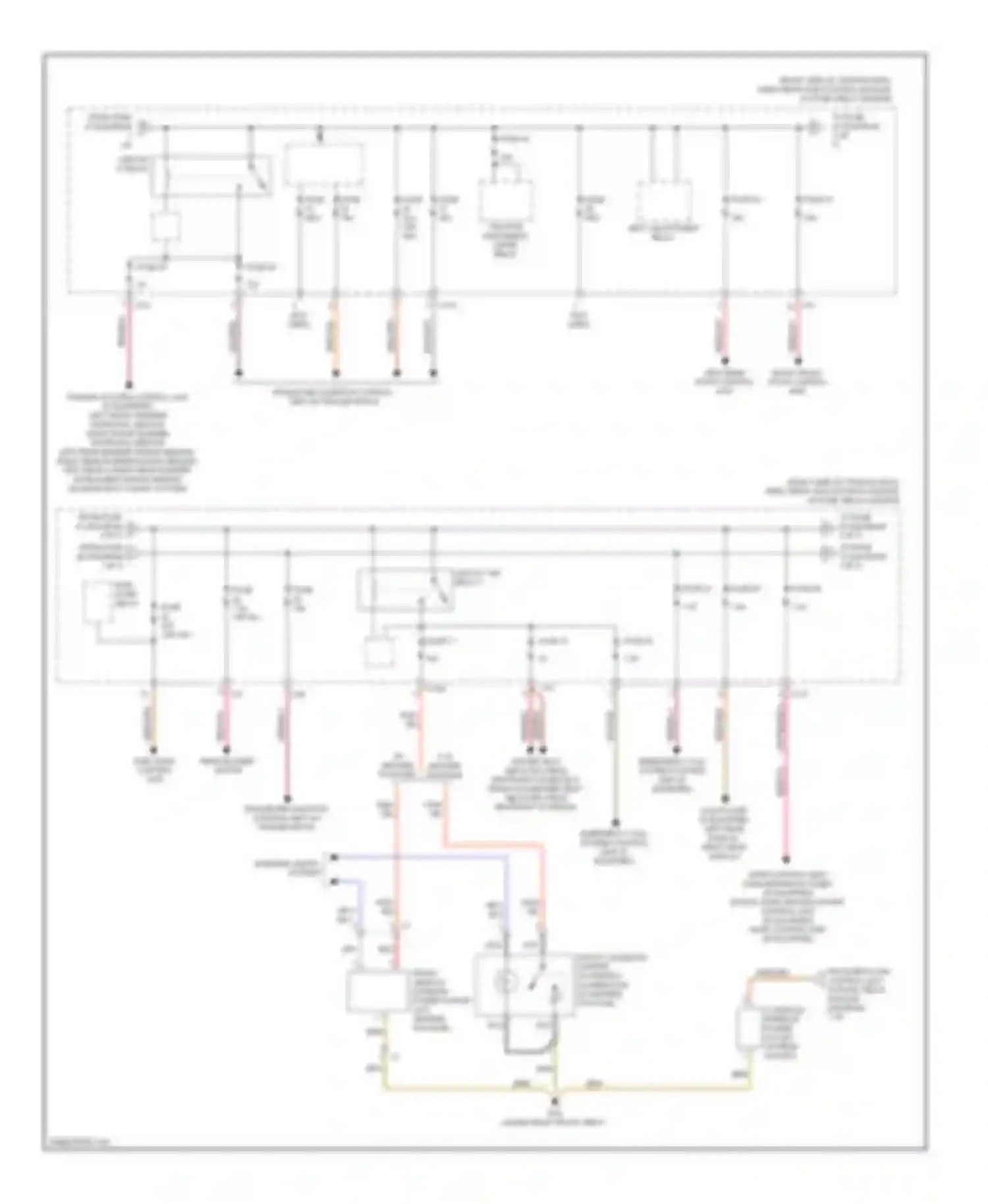 C-class Mercedes-Benz W204/S204/С204 facelift (2011-2015): Power distribution circuit (2 of 5)