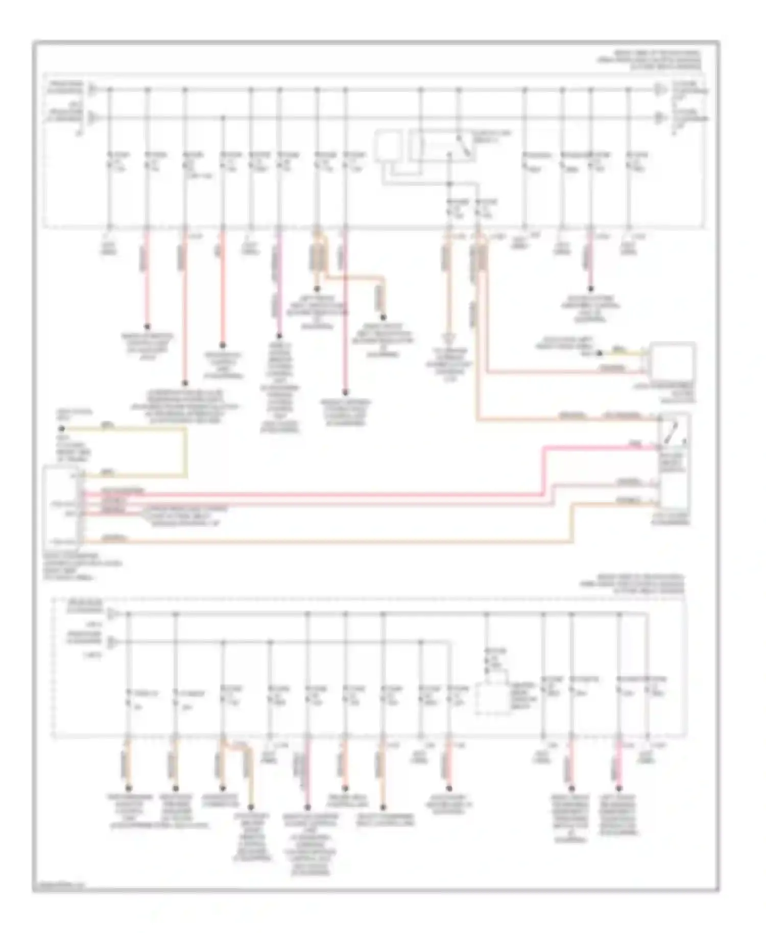 C-class Mercedes-Benz W204/S204/С204 facelift (2011-2015): Power distribution circuit (3 of 5)