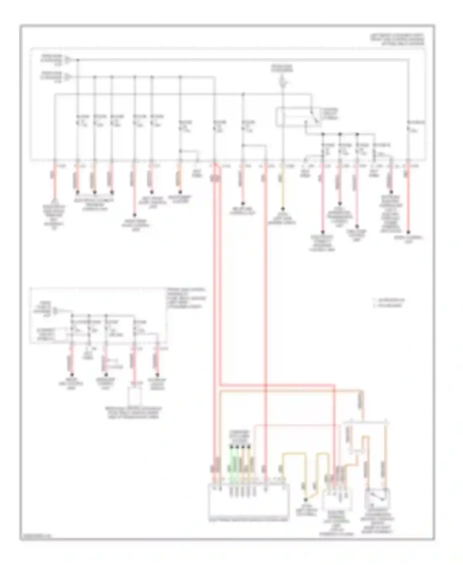 C-class Mercedes-Benz W204/S204/С204 facelift (2011-2015): Power distribution circuit (5 of 5)