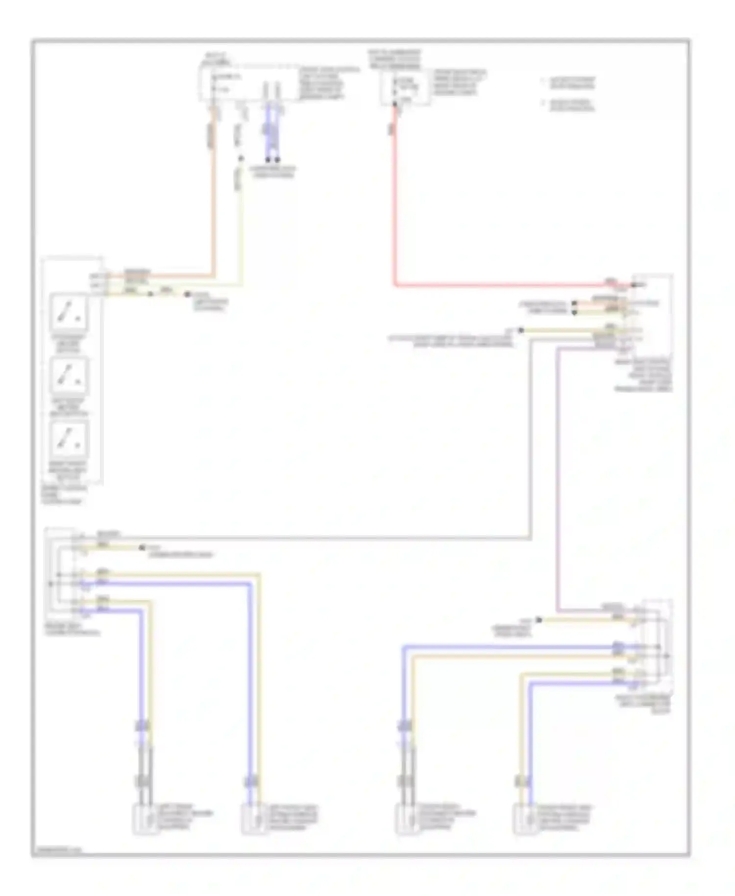 C-class Mercedes-Benz W204/S204/С204 facelift (2011-2015): Heated seats circuit