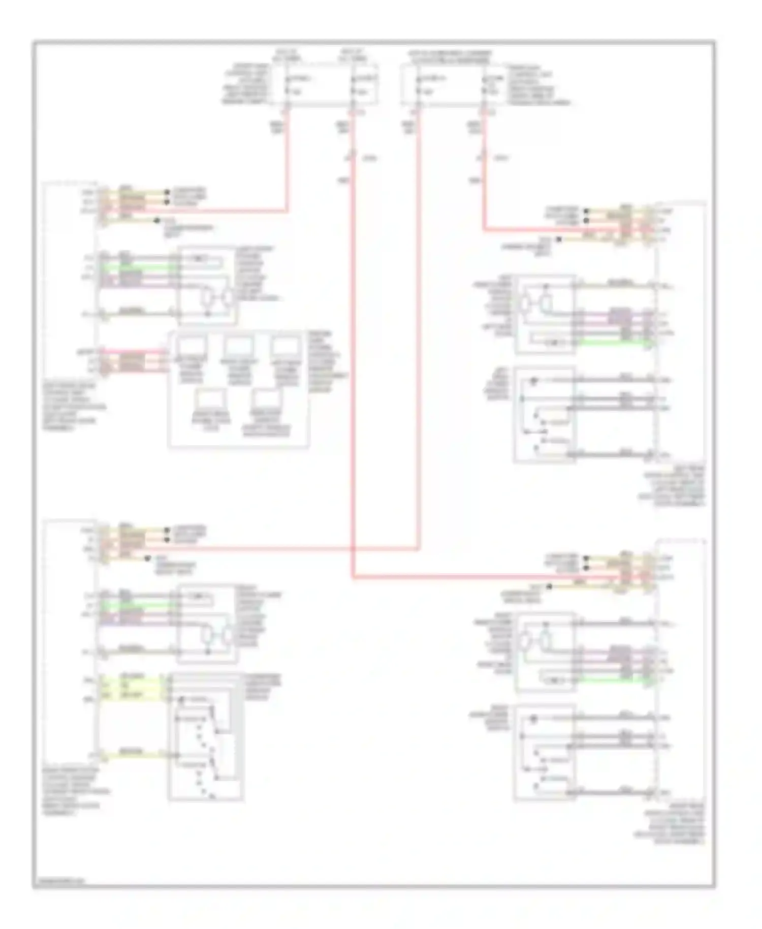 C-class Mercedes-Benz W204/S204/С204 facelift (2011-2015): Power windows circuit